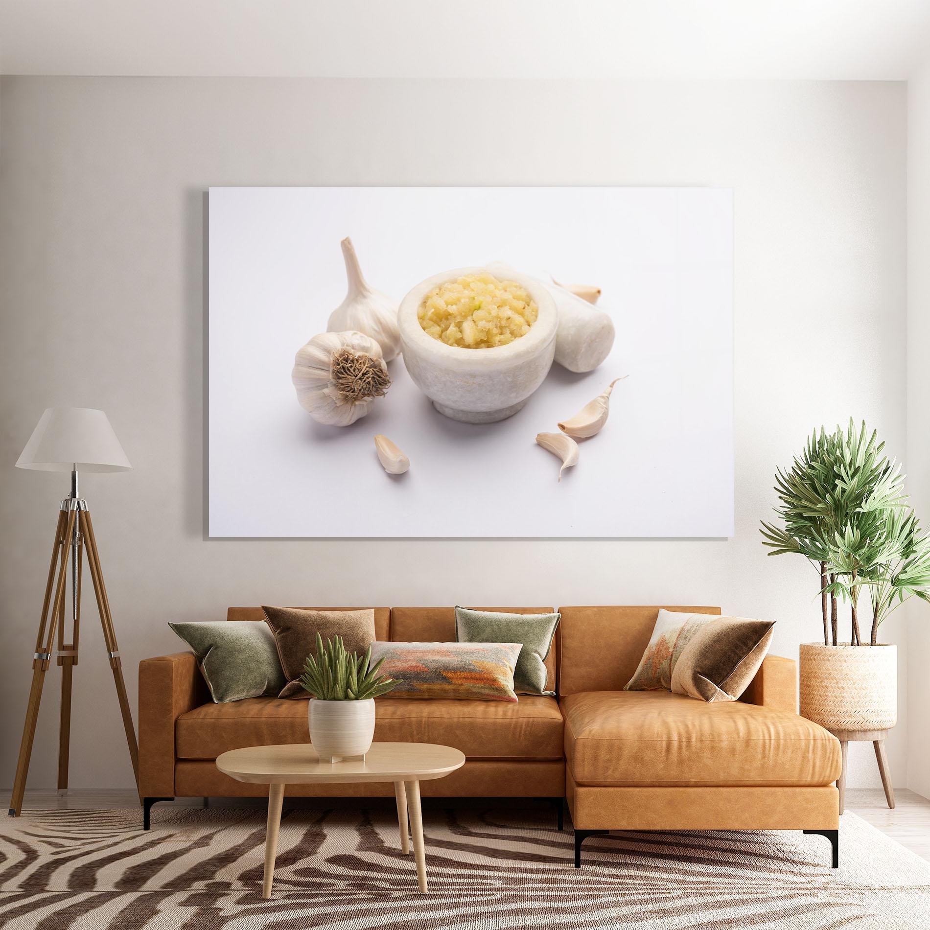 Tablou Sticla Garlic Paste mockup 7