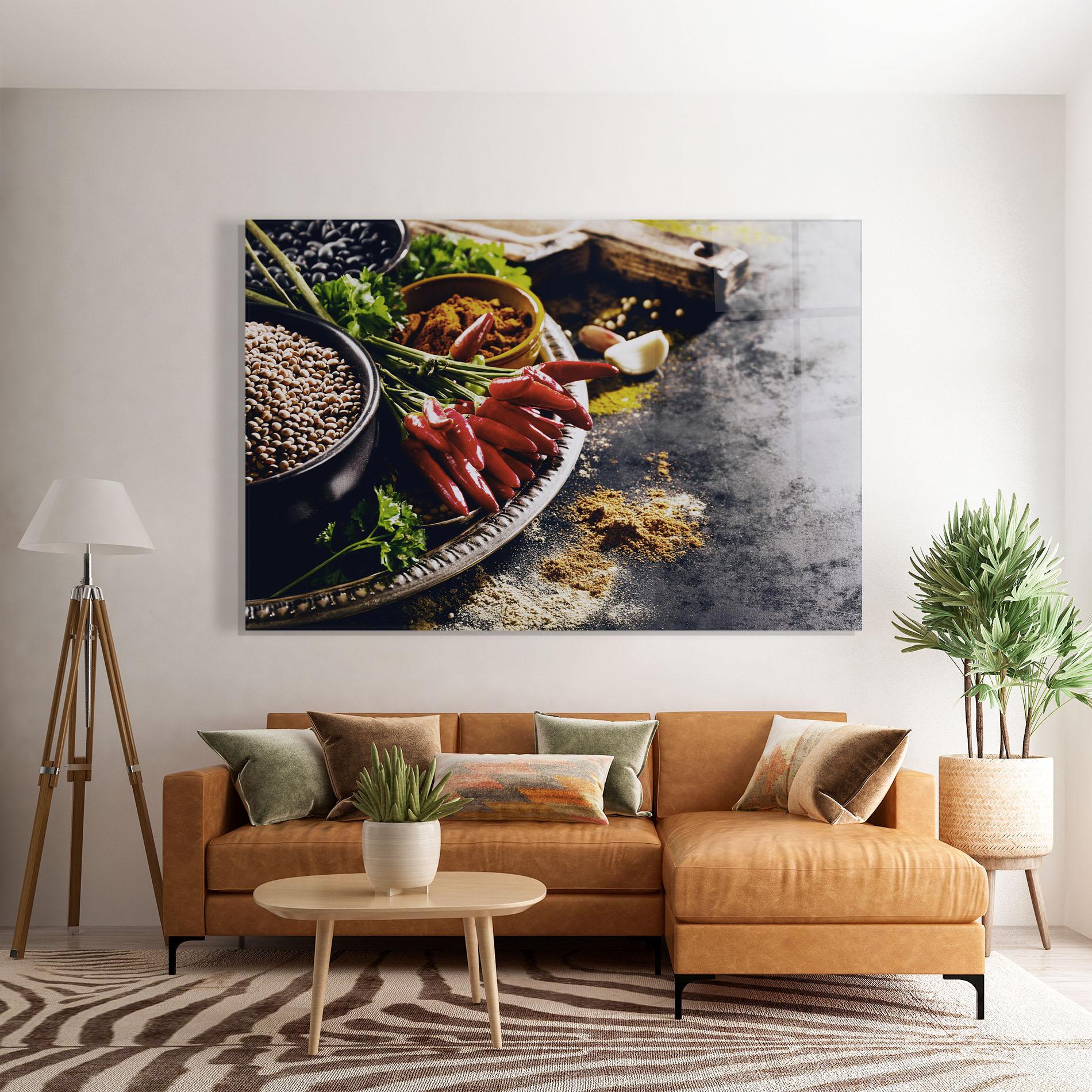 Tablou Sticla Grocery Spices mockup 7