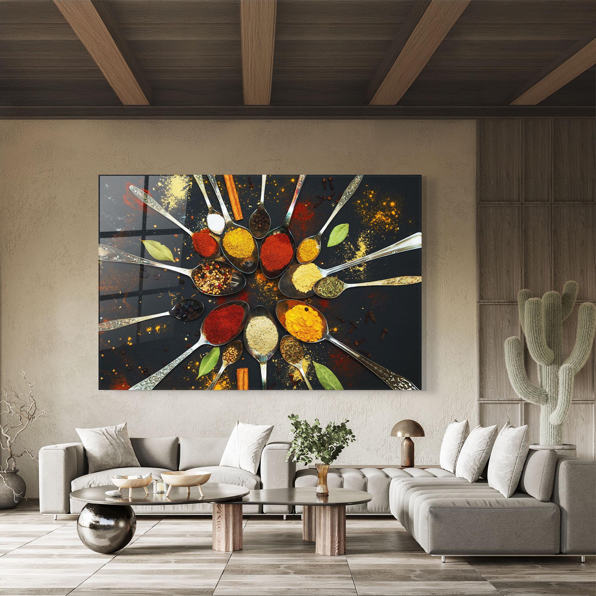 Tablou Sticla Cooking Spoons mockup 8