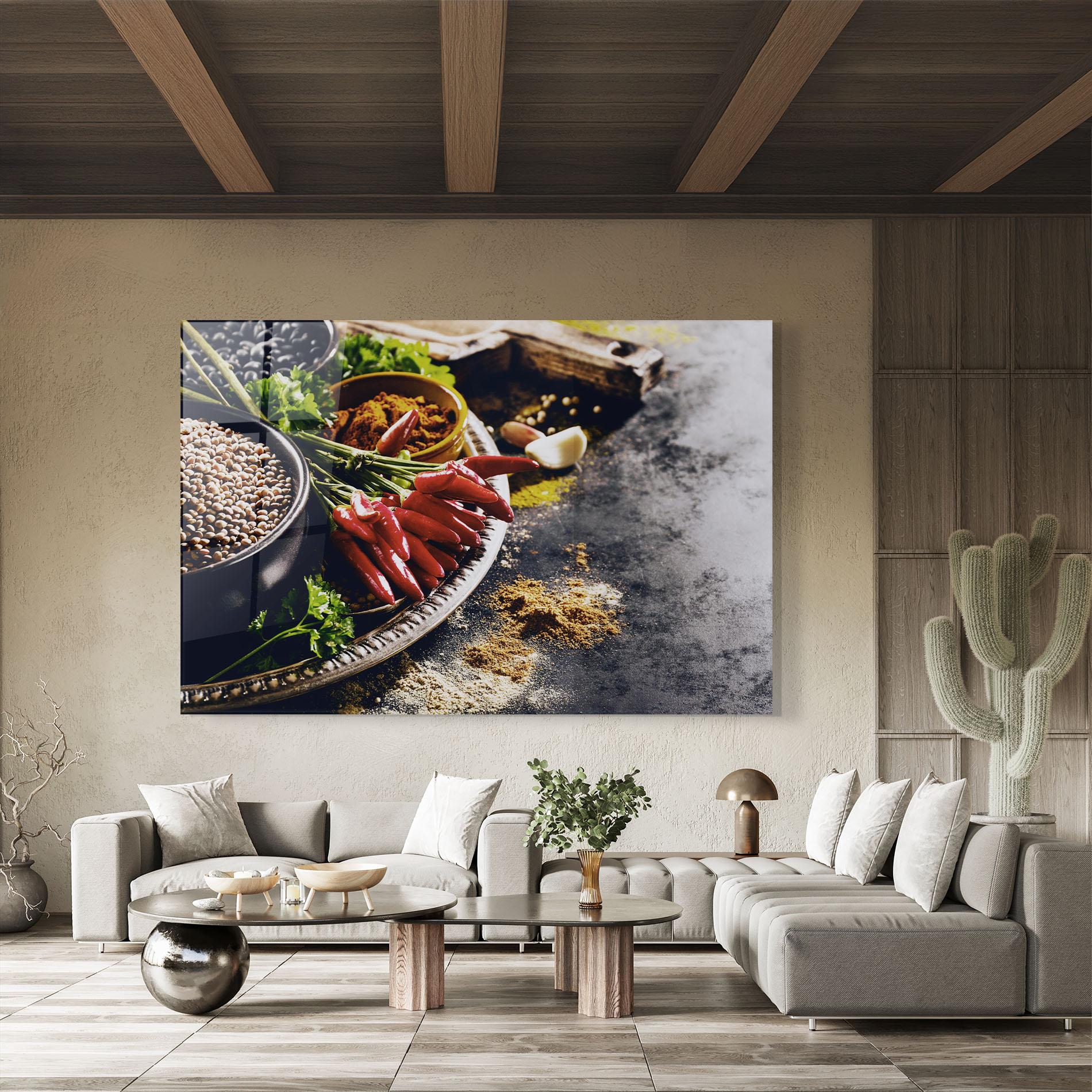 Tablou Sticla Grocery Spices mockup 8