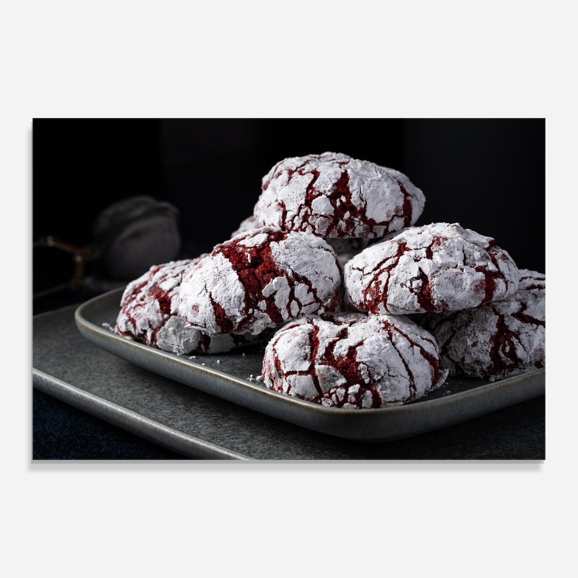 Tablou Sticla Cherry Cookie mockup 0