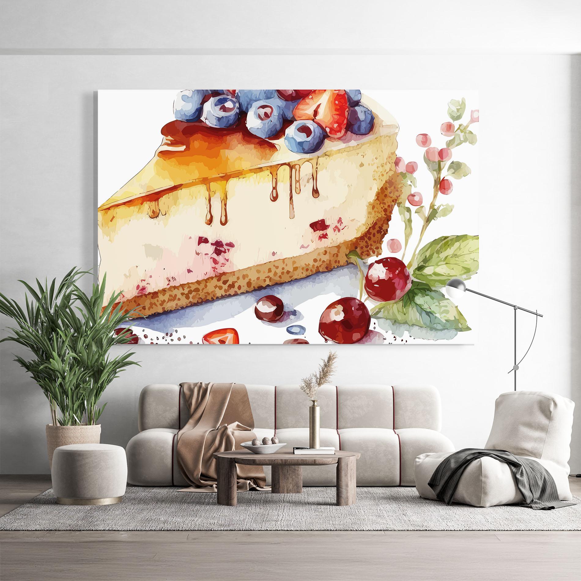 Tablou Sticla Cheesecake mockup 9