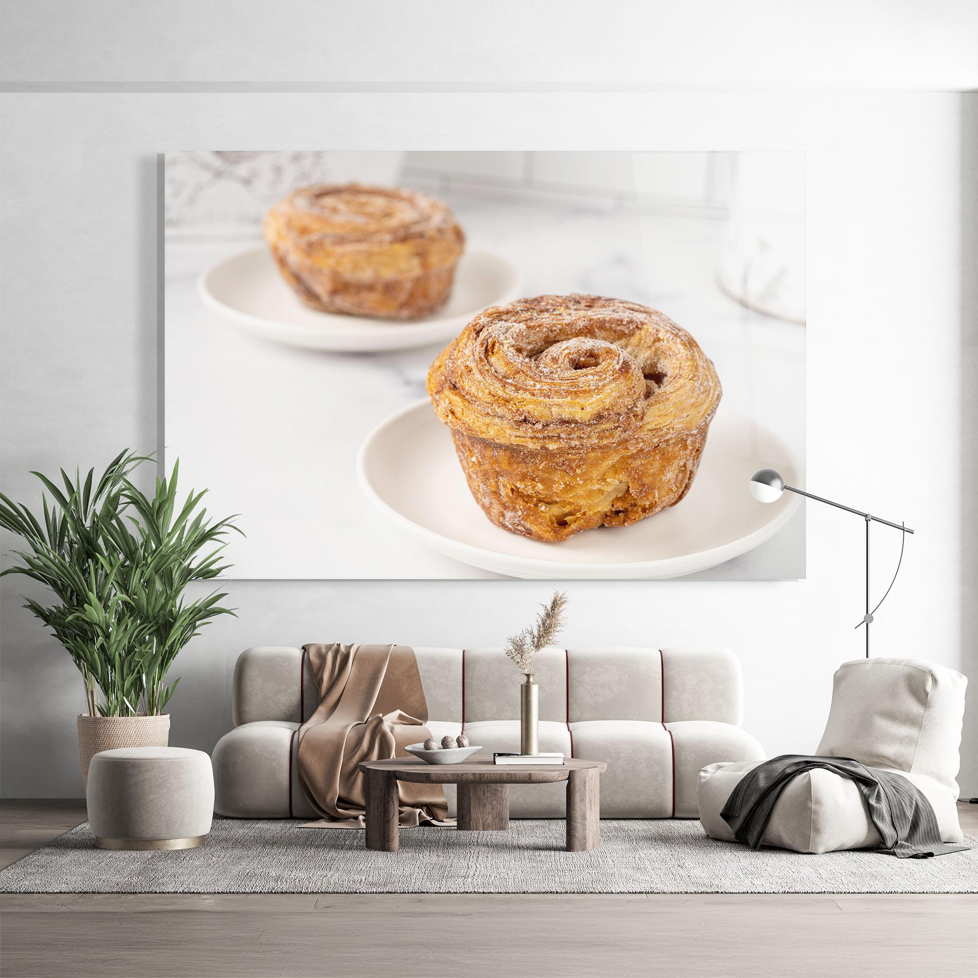 Tablou Sticla Cinnamon Roll mockup 9