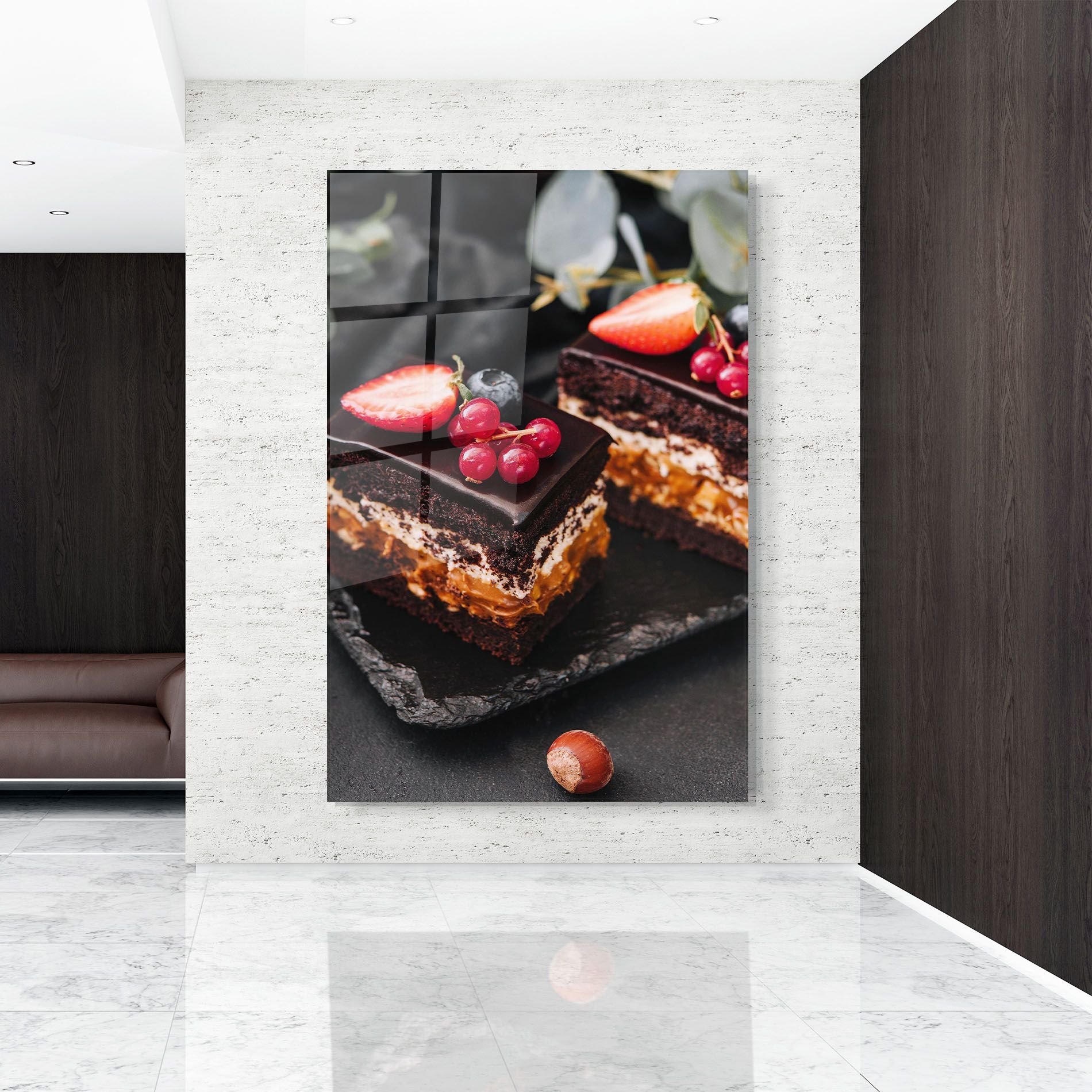 Chocolate Berries Cake mockup 9