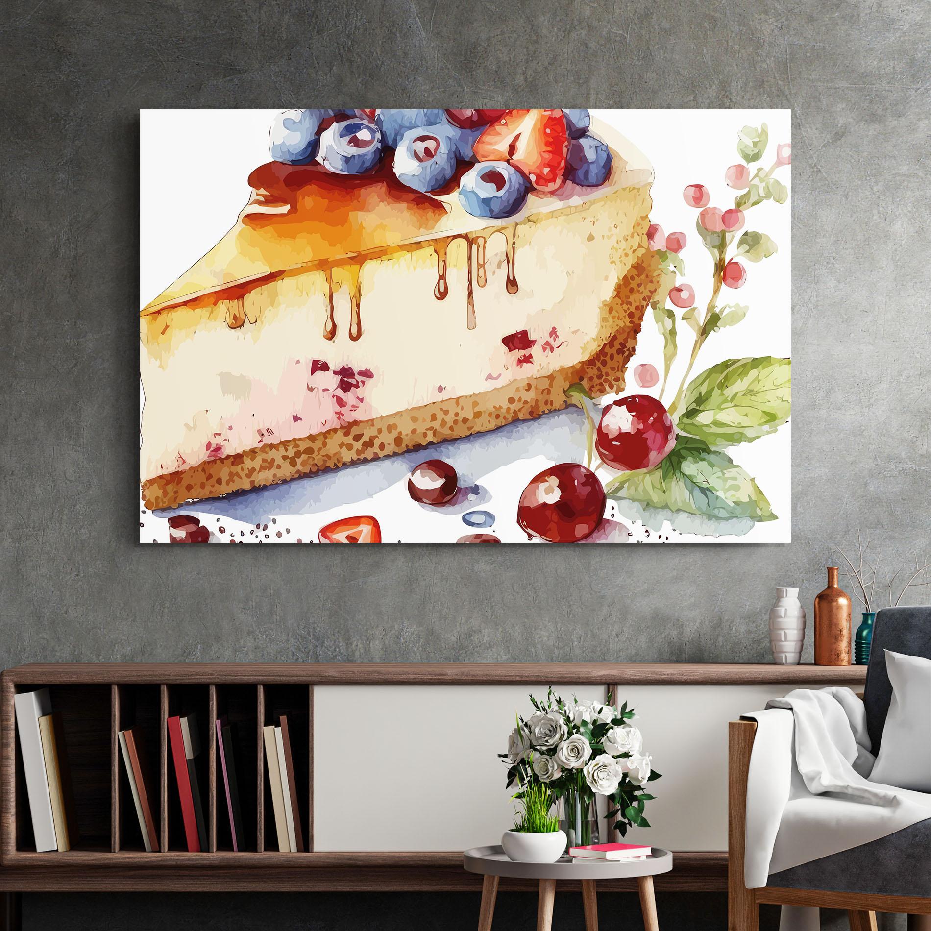 Tablou Sticla Cheesecake mockup 2