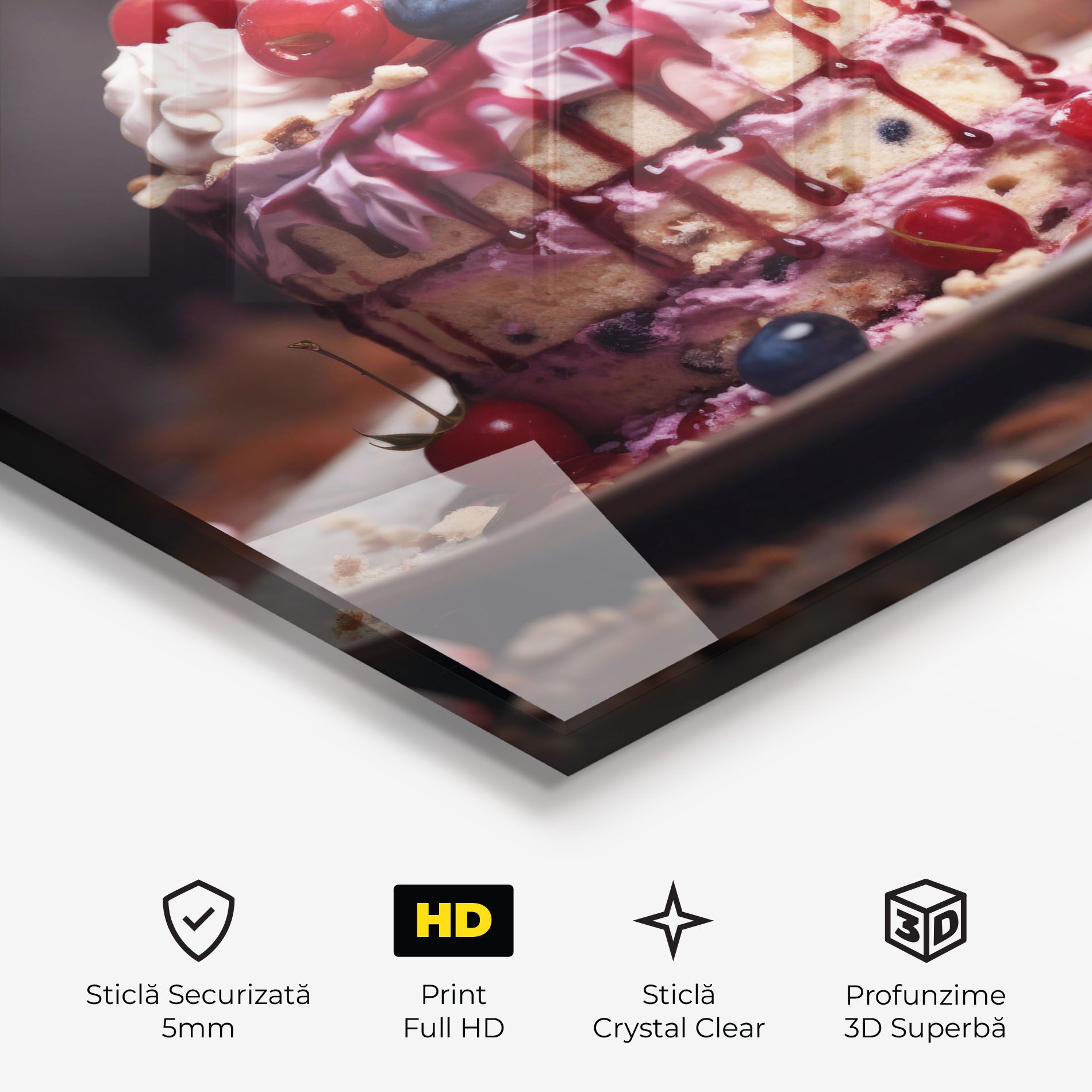 Berries Dessert mockup 3