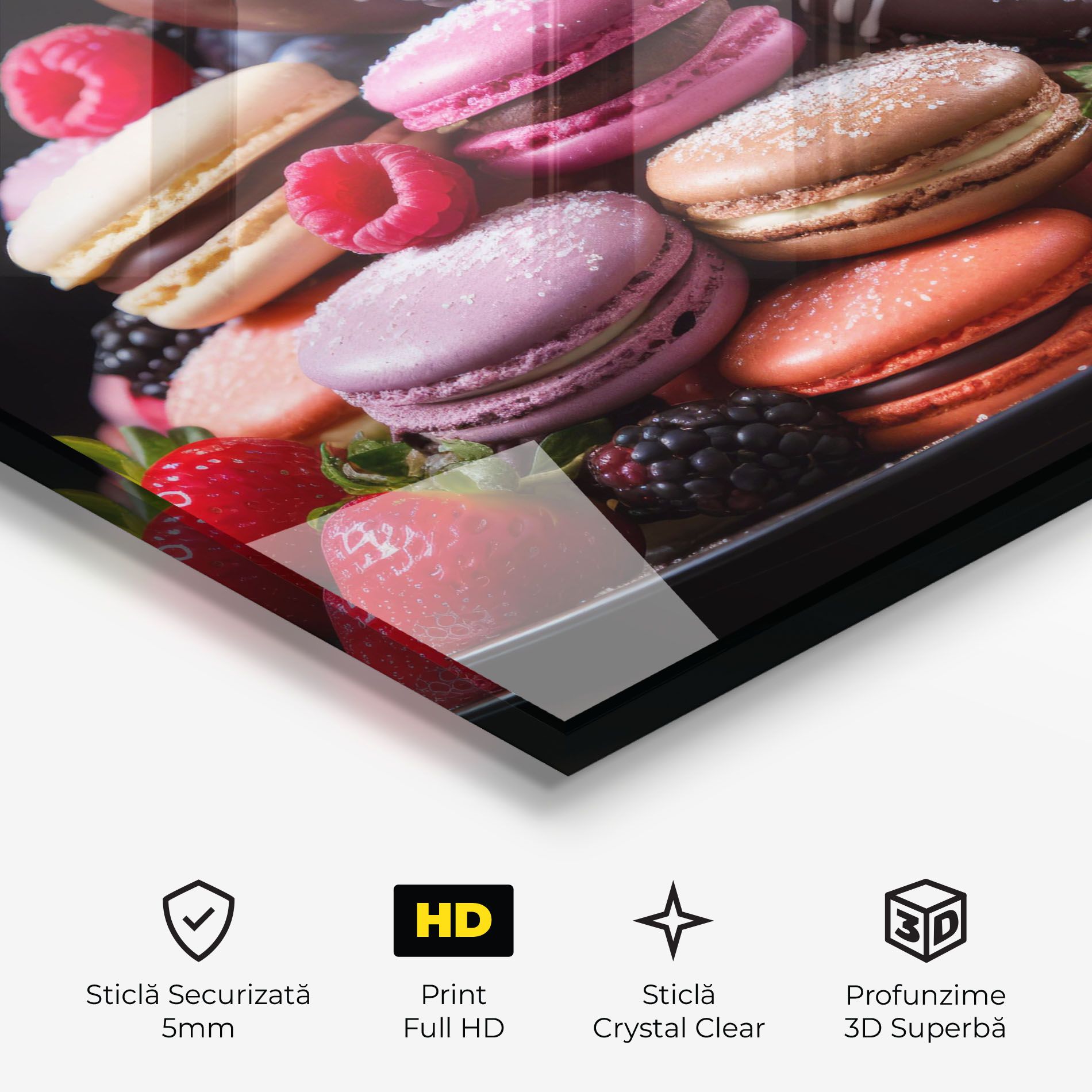 Berries Macarons mockup 3