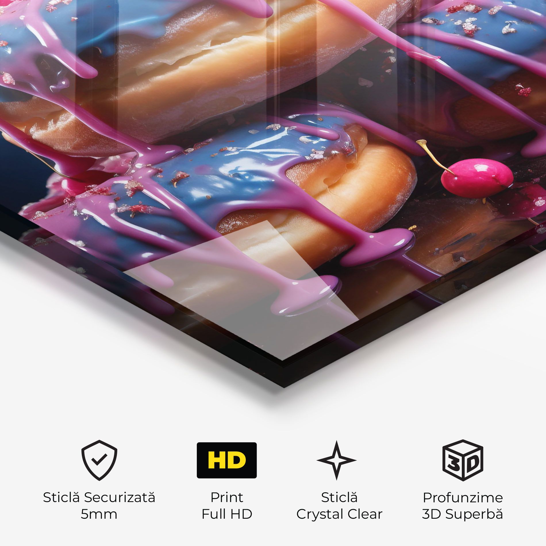 Blue Pink Donuts mockup 3