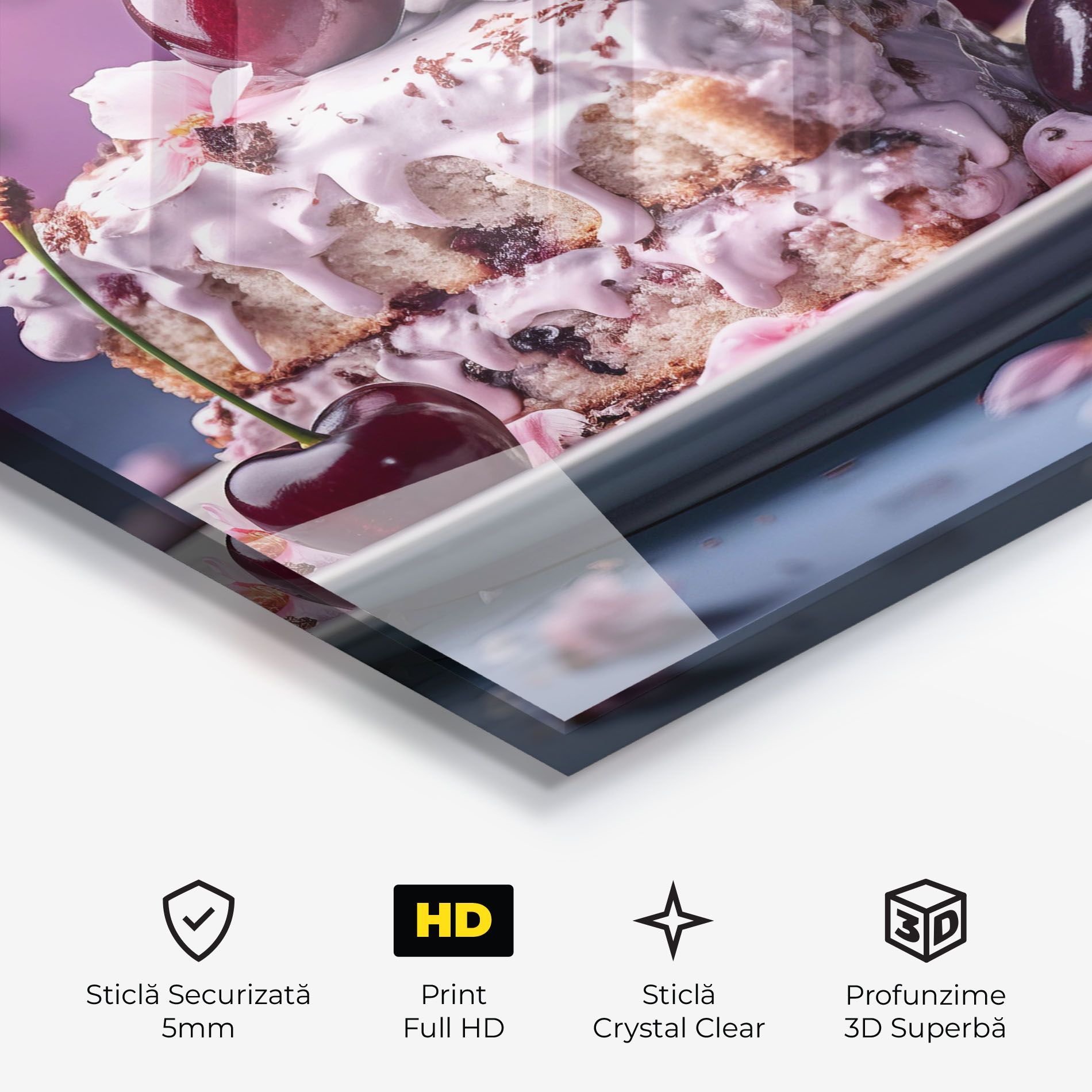 Cherries Plate mockup 3