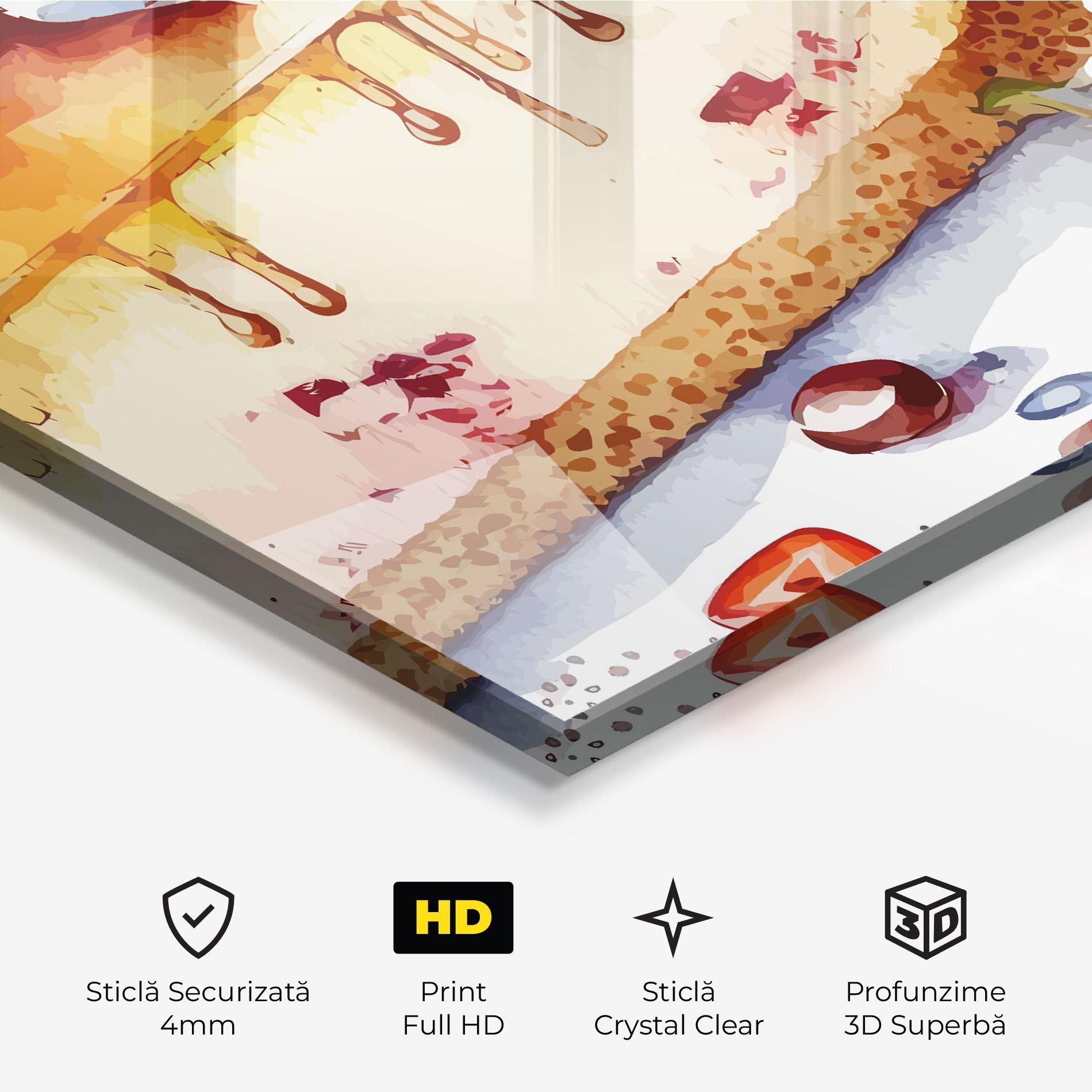 Tablou Sticla Cheesecake mockup 3