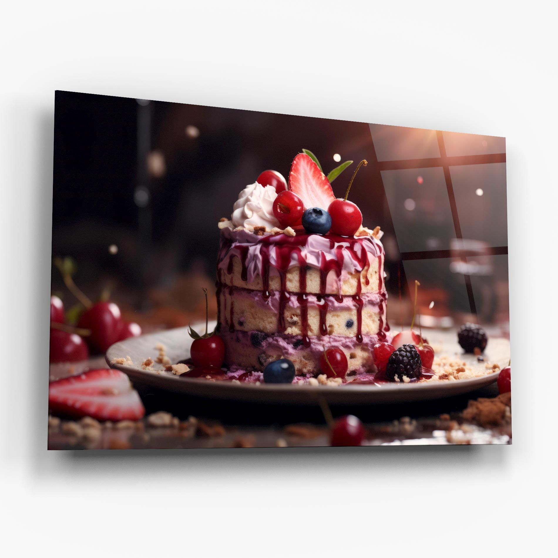 Berries Dessert mockup 6