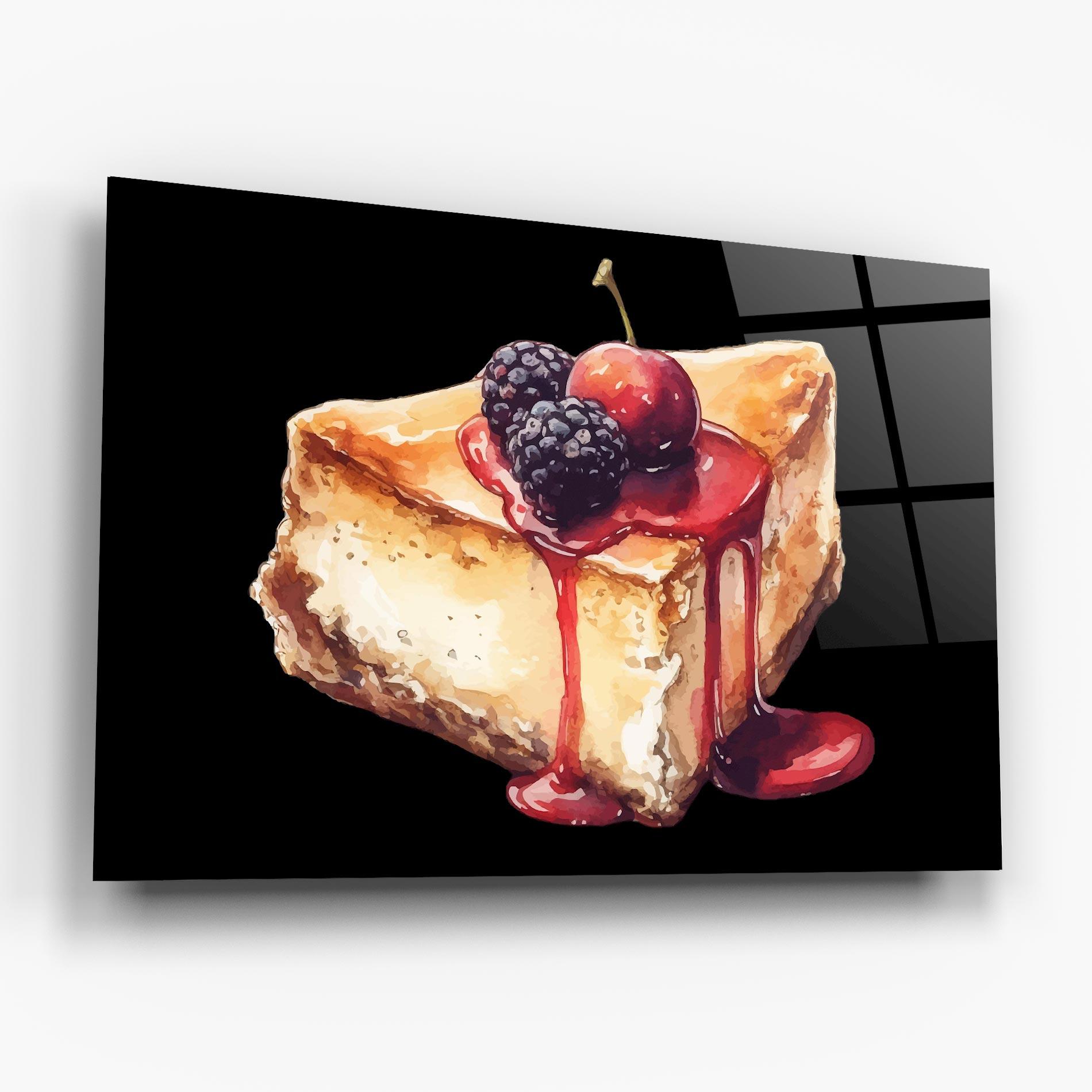 Tablou Sticla Berries Pie mockup 6