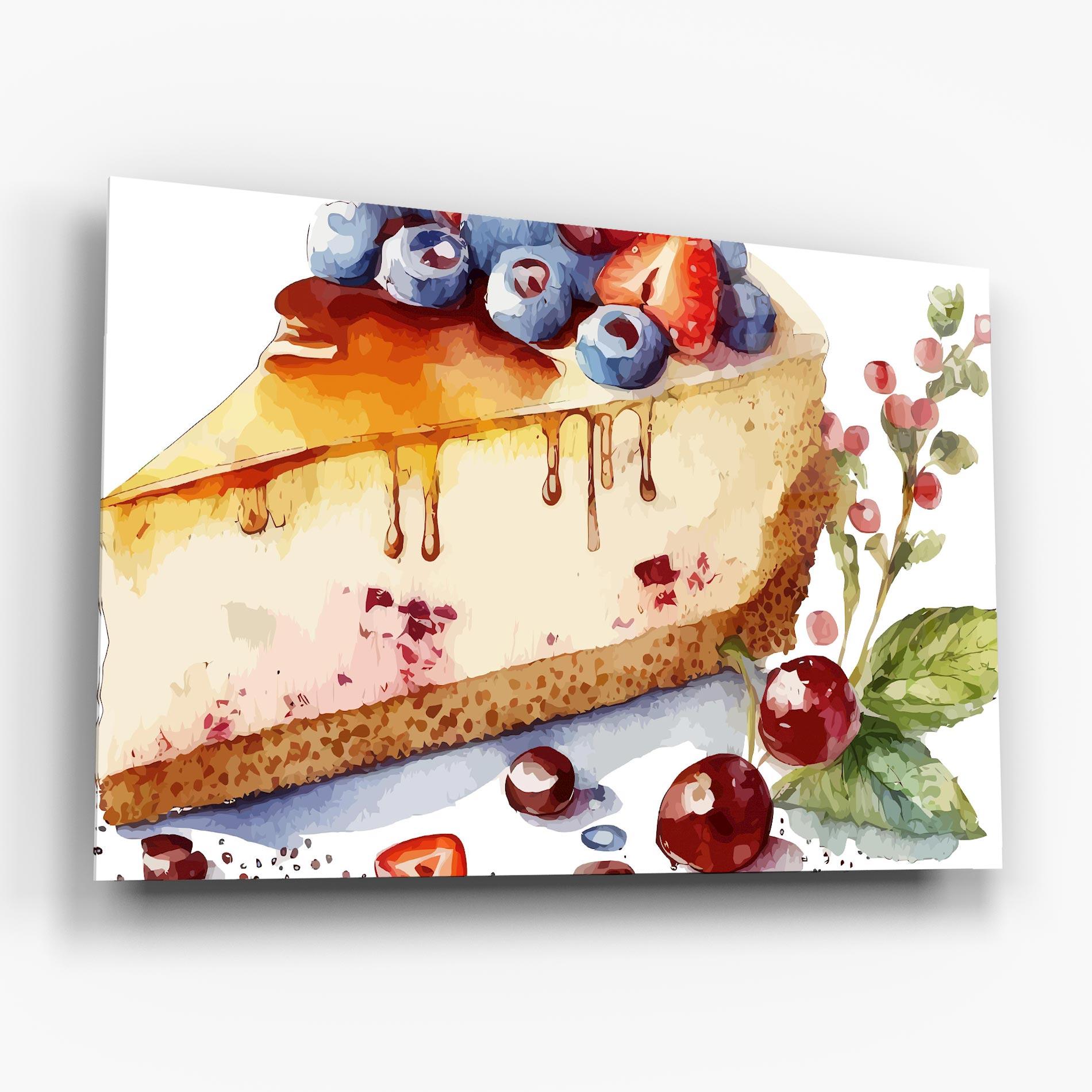 Tablou Sticla Cheesecake mockup 6