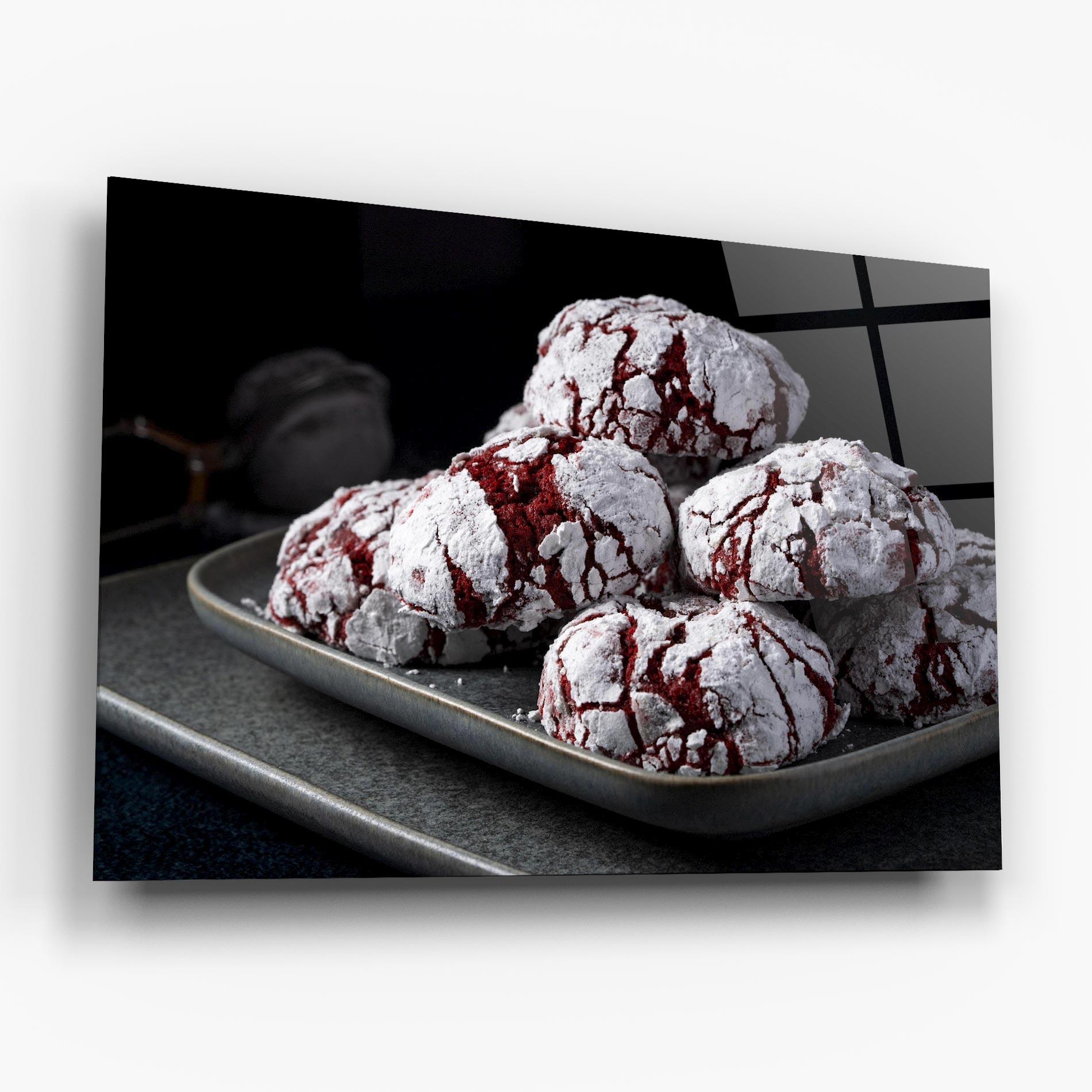 Tablou Sticla Cherry Cookie mockup 6