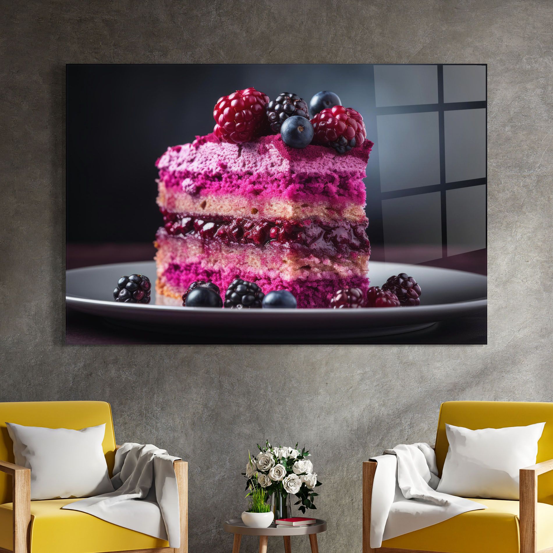 Berries Cake mockup 4