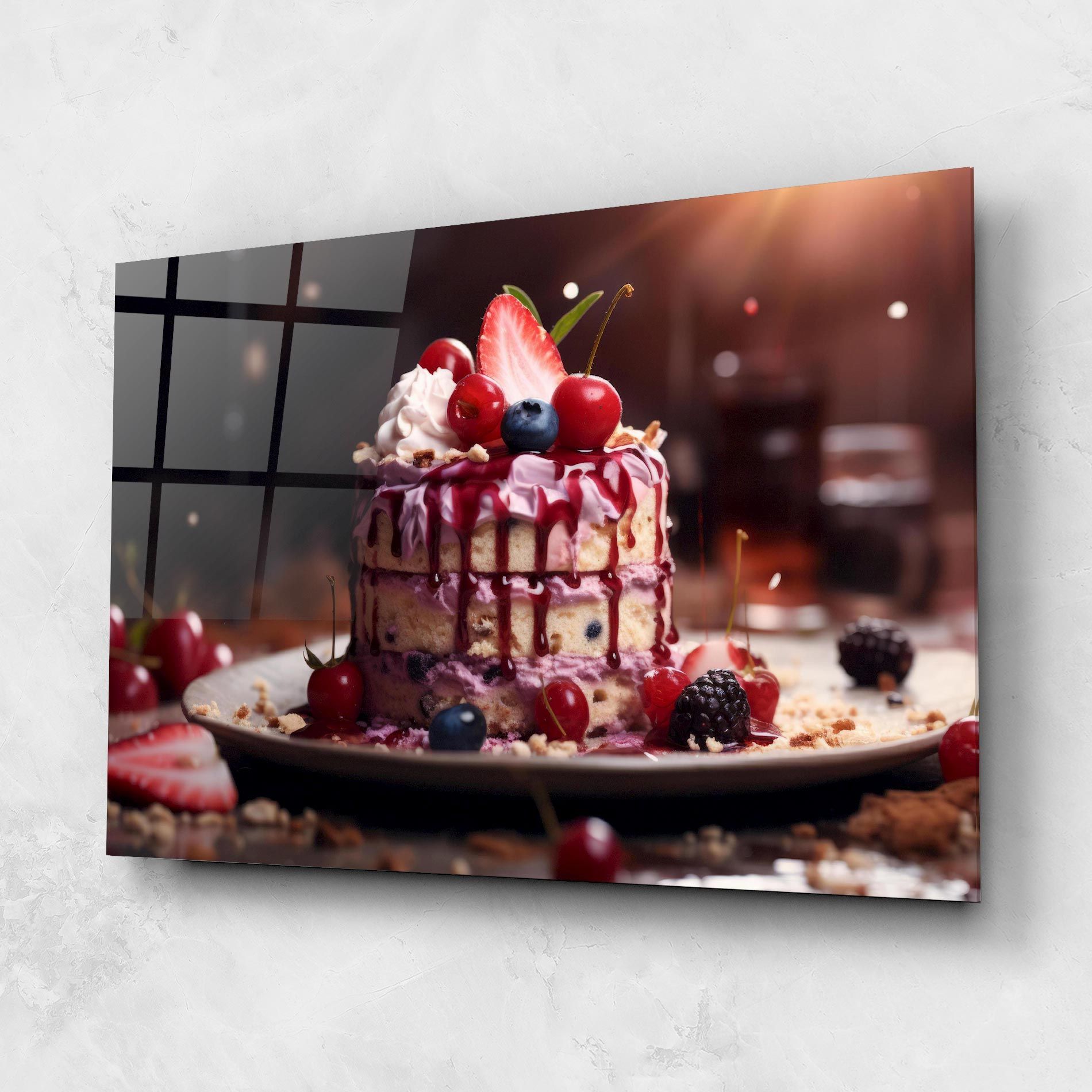 Berries Dessert mockup 1