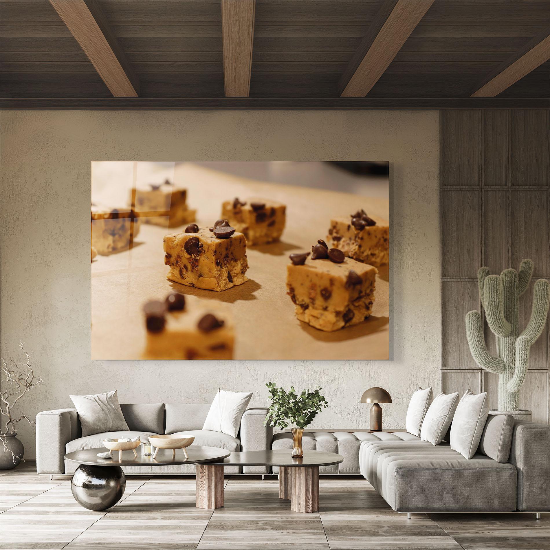 Tablou Sticla Caramel Cake mockup 8