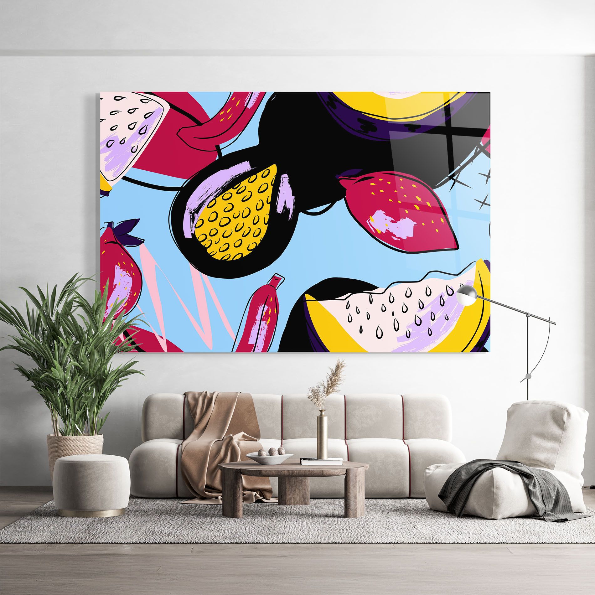 Colorful Fruits mockup 9