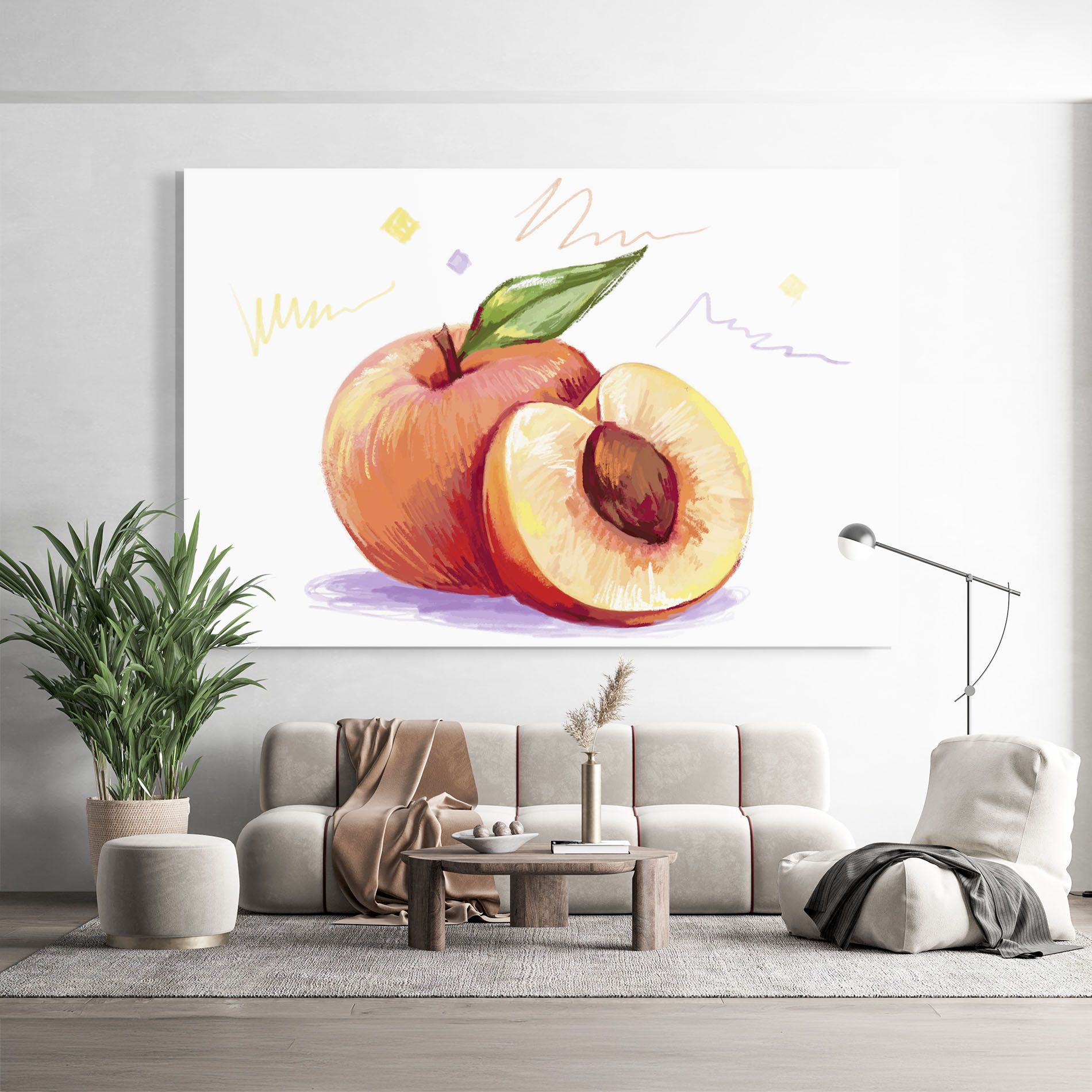 Hand Drawn Fruit mockup 9