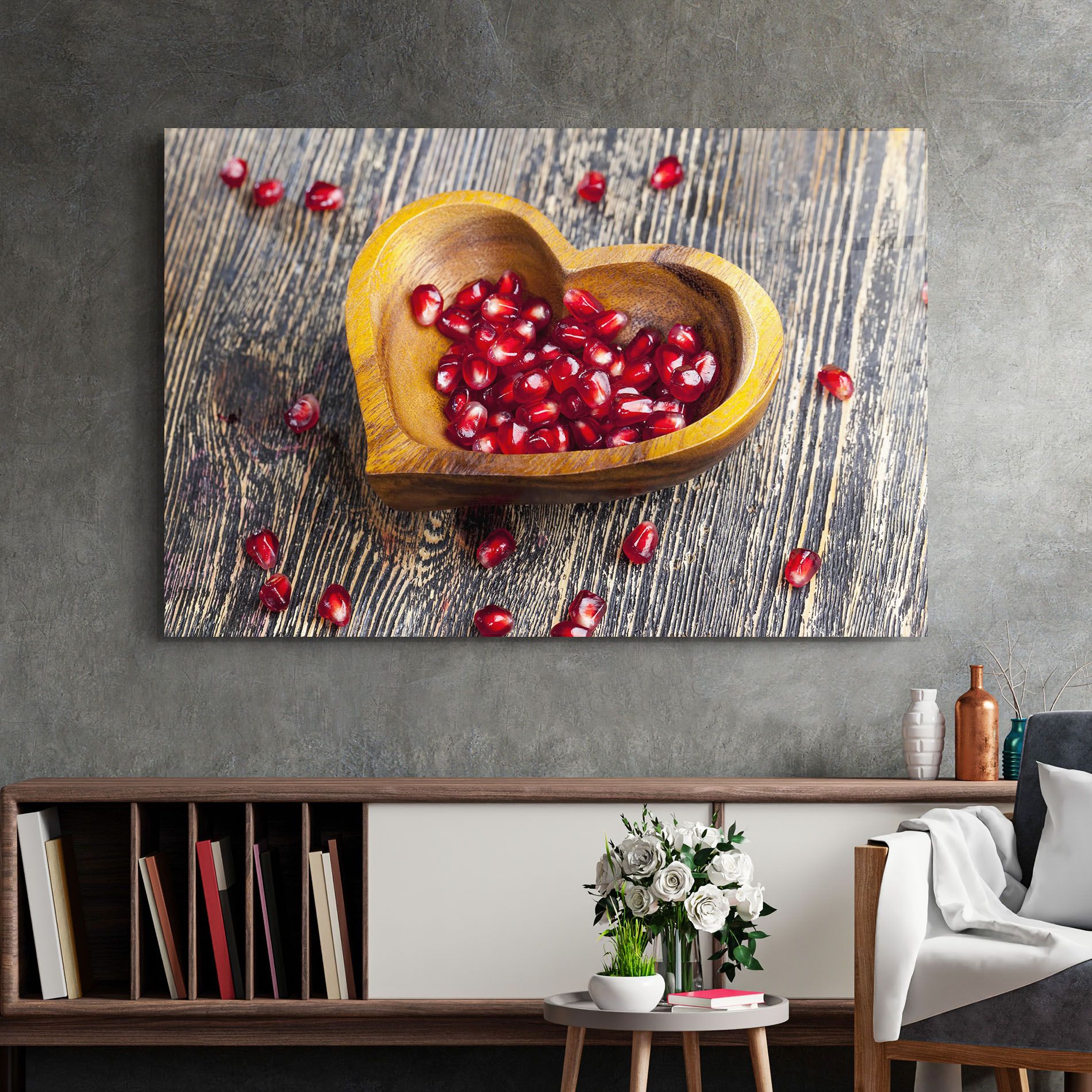 Heart Pomegranate Seeds mockup 2