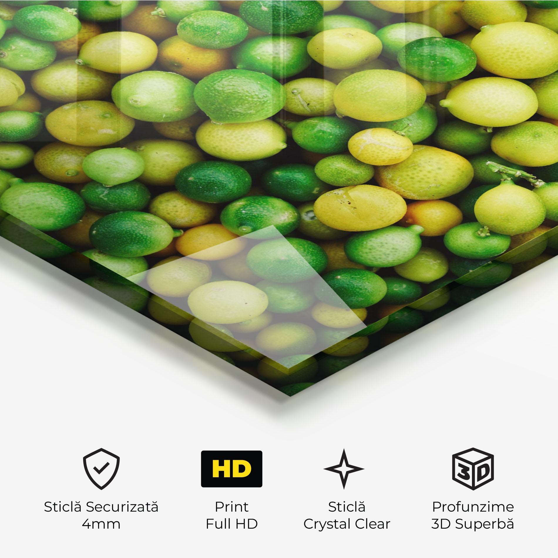 Tablou Sticla Green Lime mockup 3