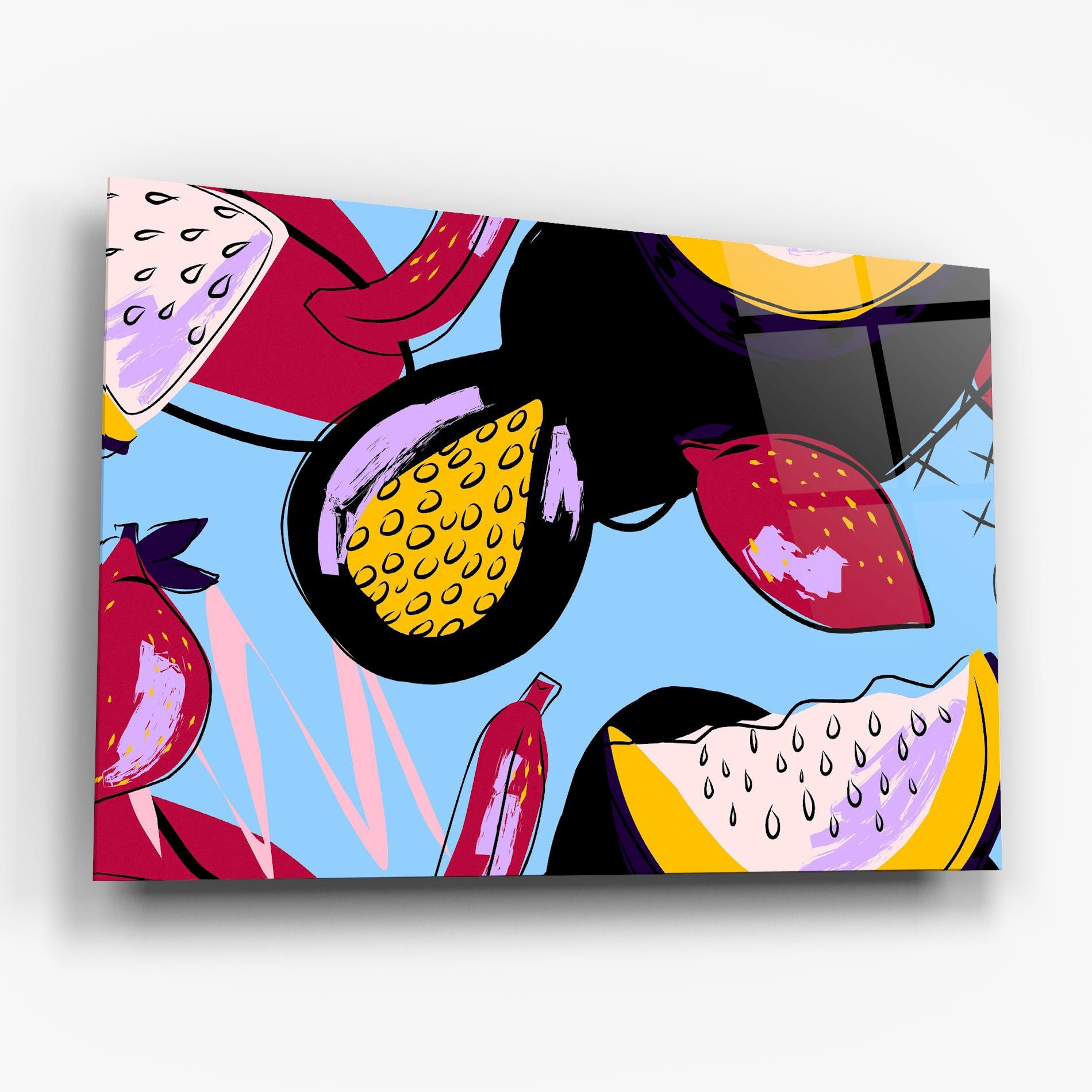 Colorful Fruits mockup 6