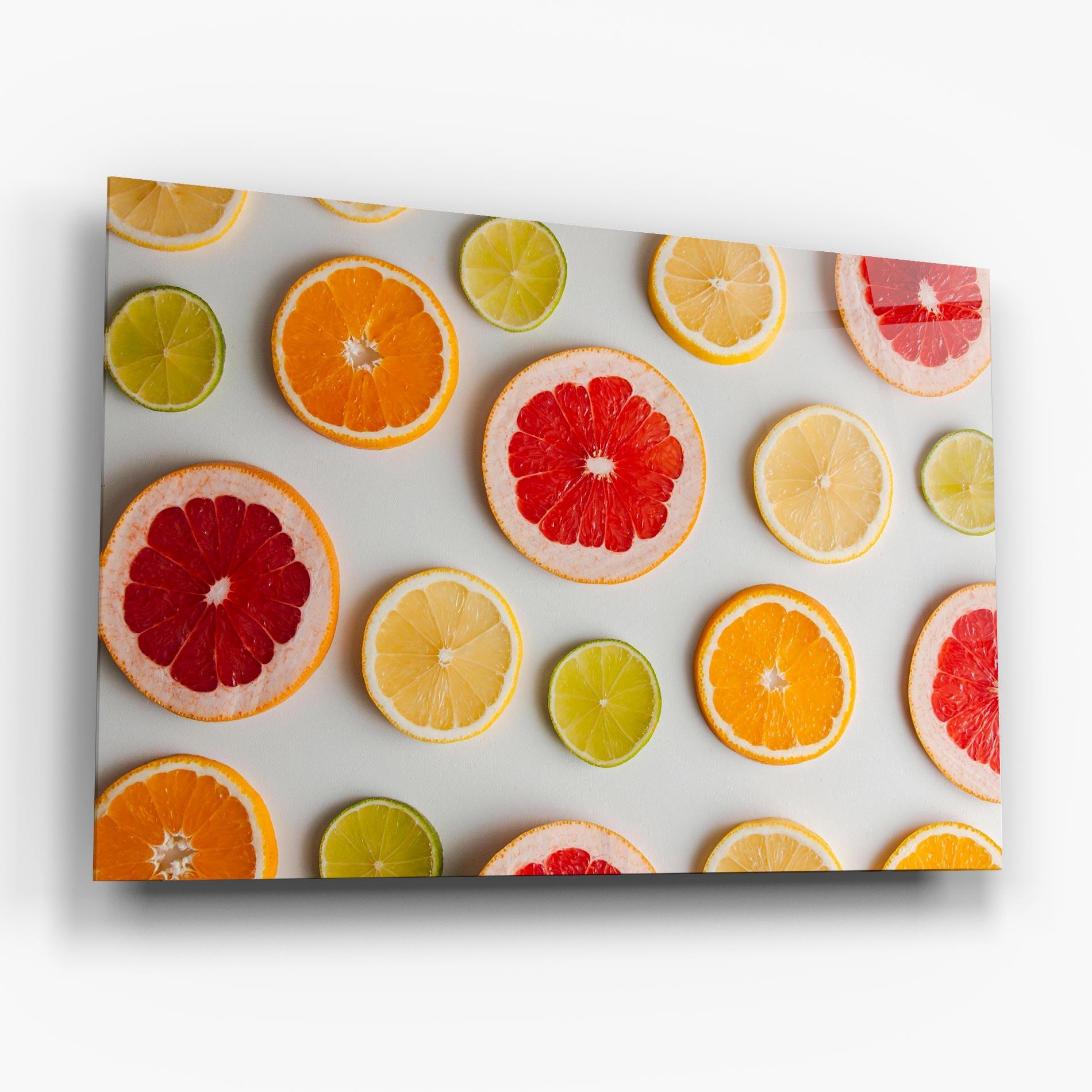 Tablou Sticla Grapefruit Mix mockup 6