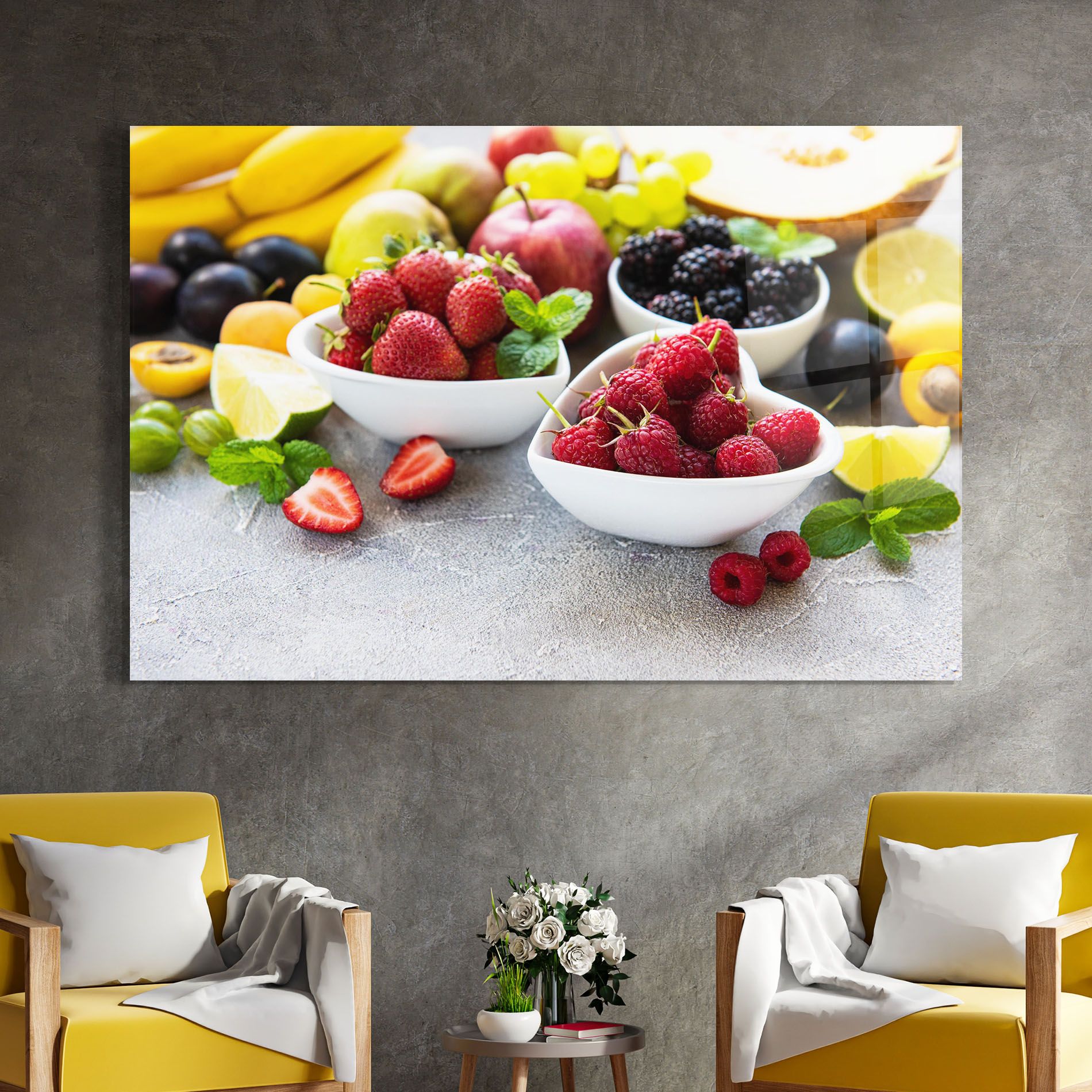 Heart Fresh Fruits mockup 4