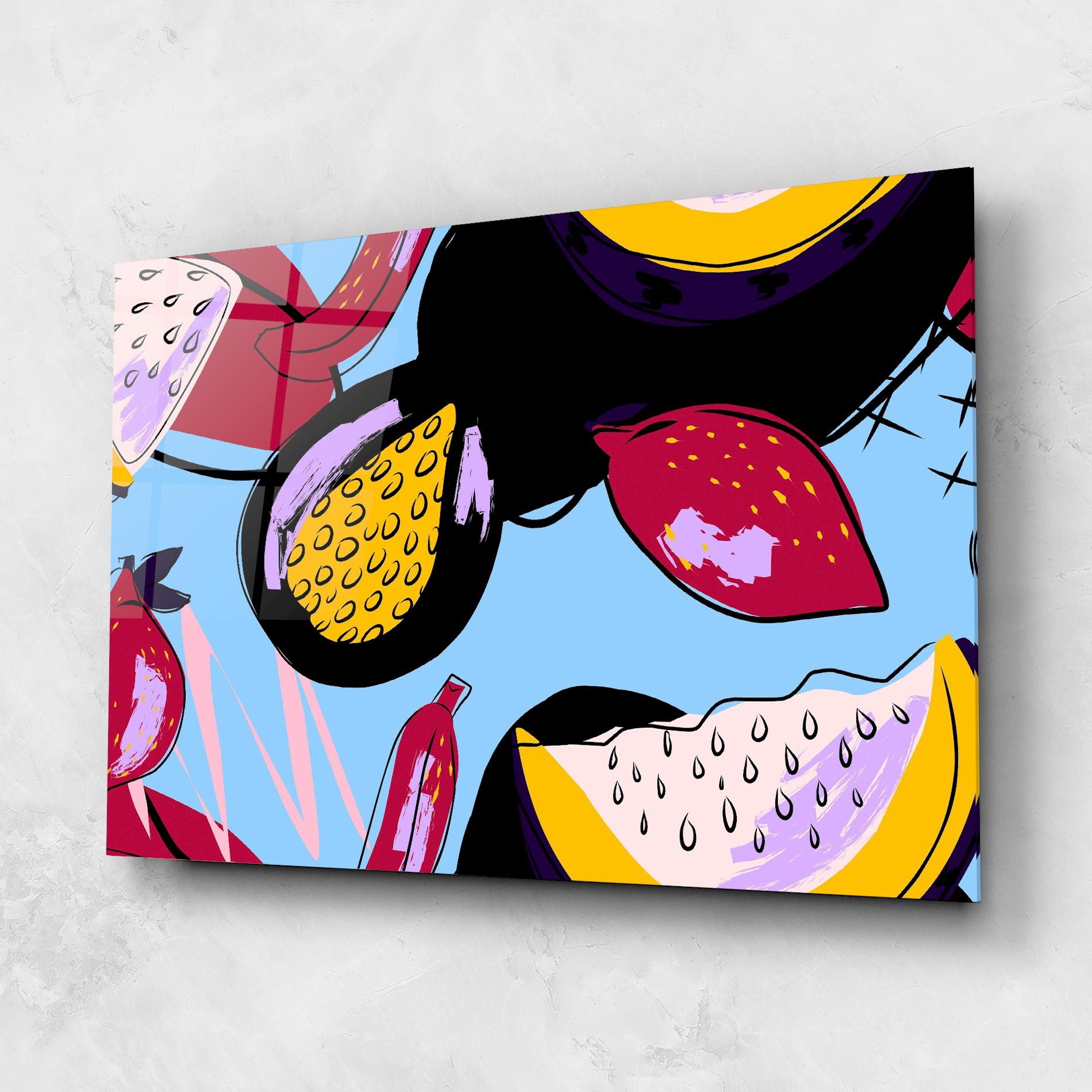 Colorful Fruits mockup 1