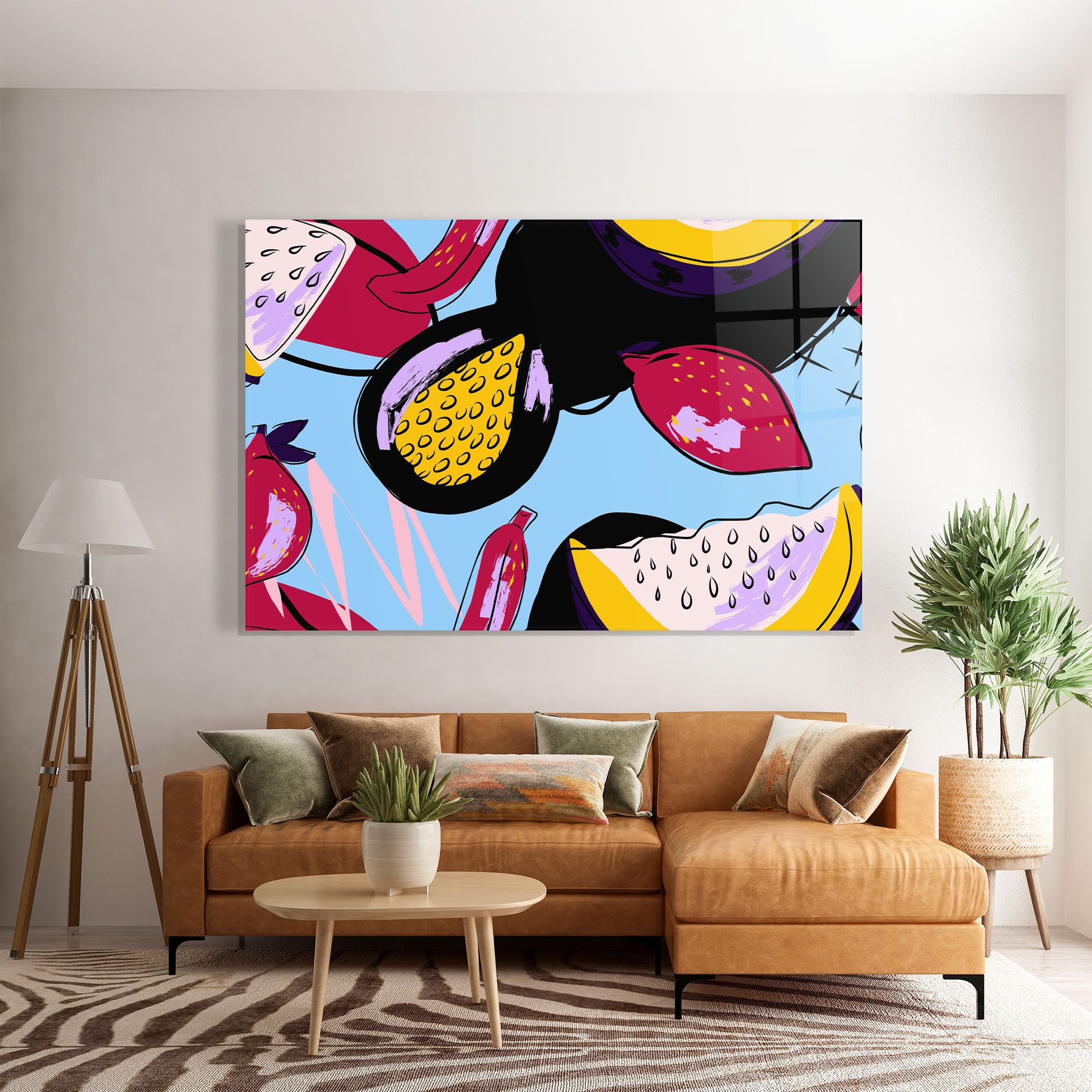 Colorful Fruits mockup 7