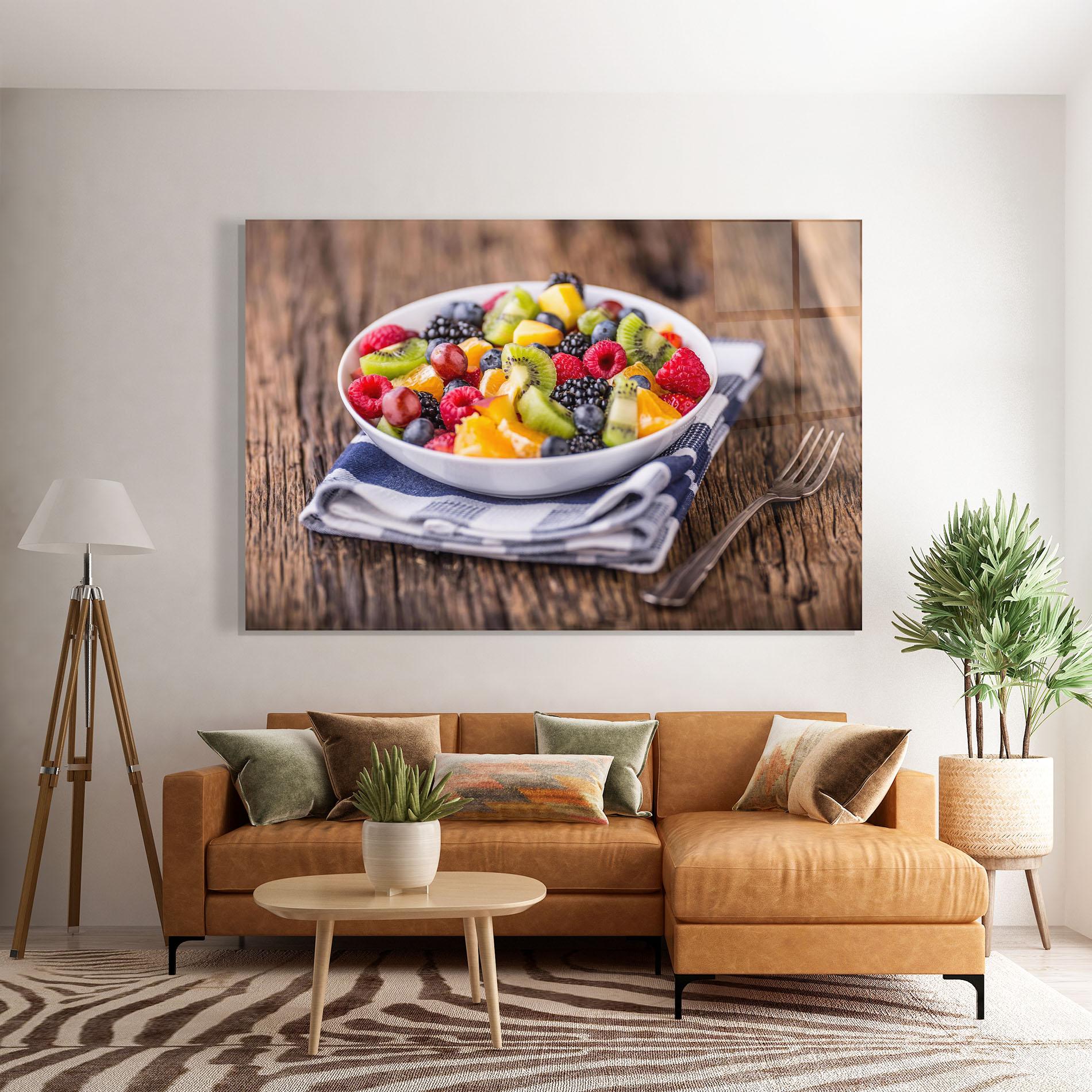 Tablou Sticla Fruit Salad mockup 7