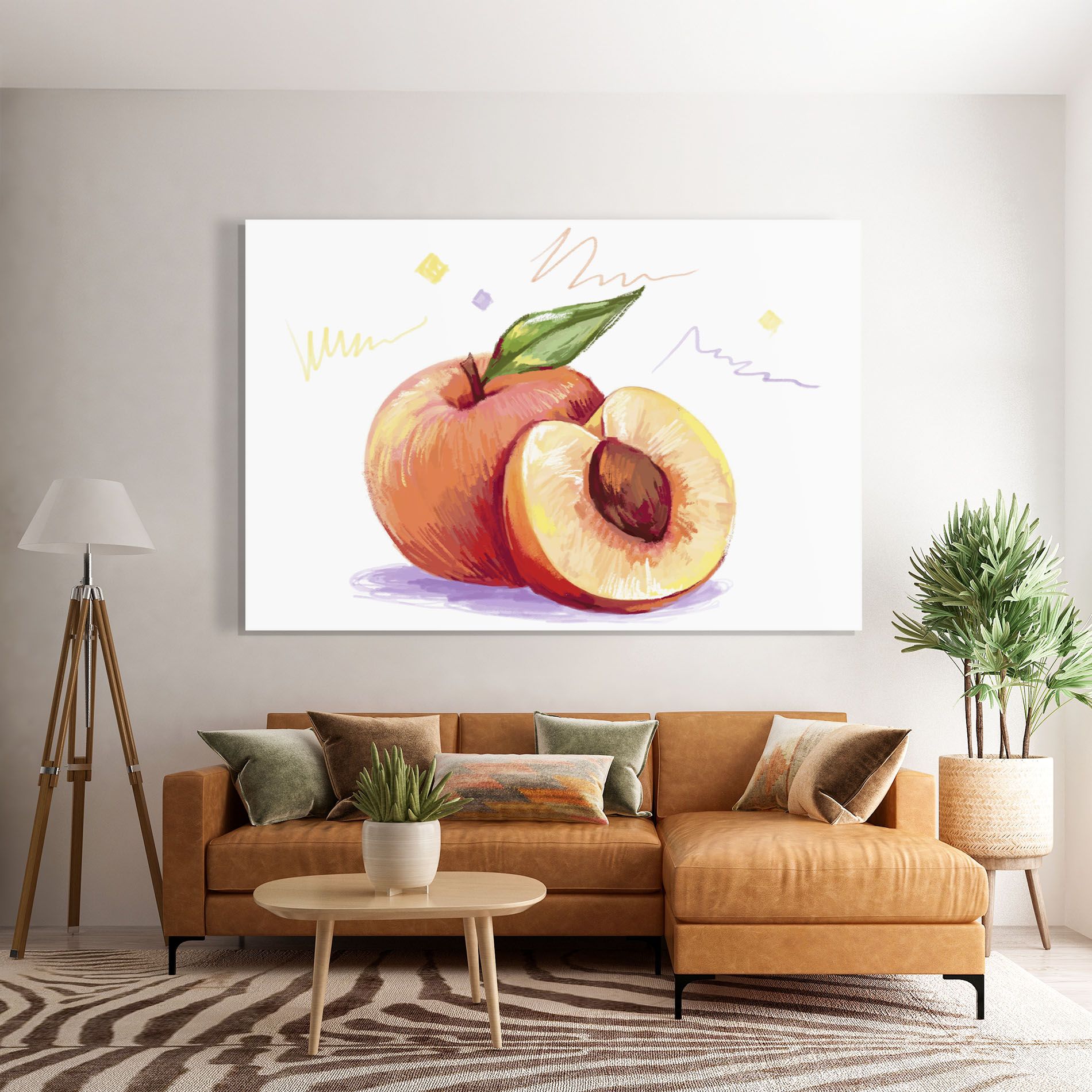 Hand Drawn Fruit mockup 7