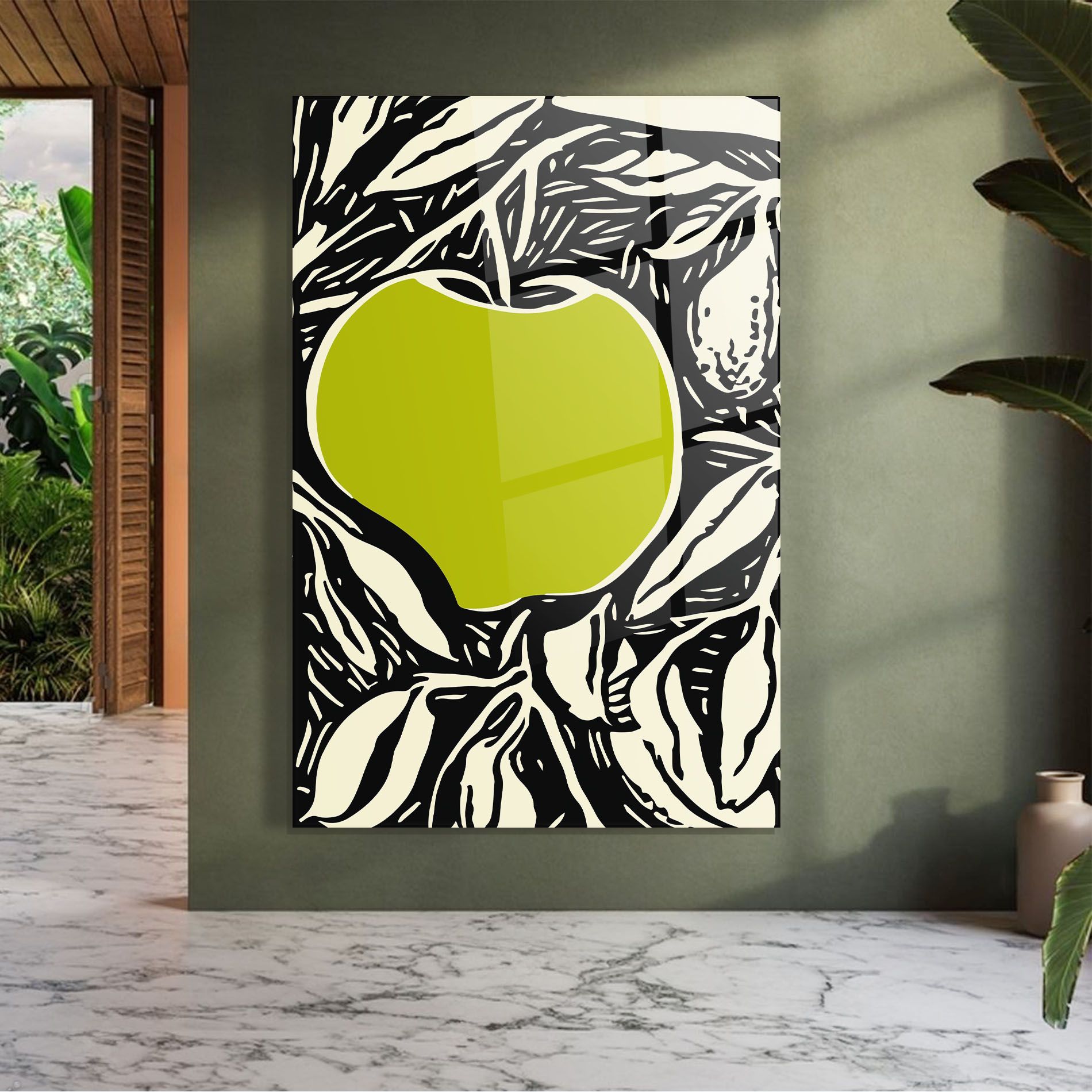 Green Apple mockup 7