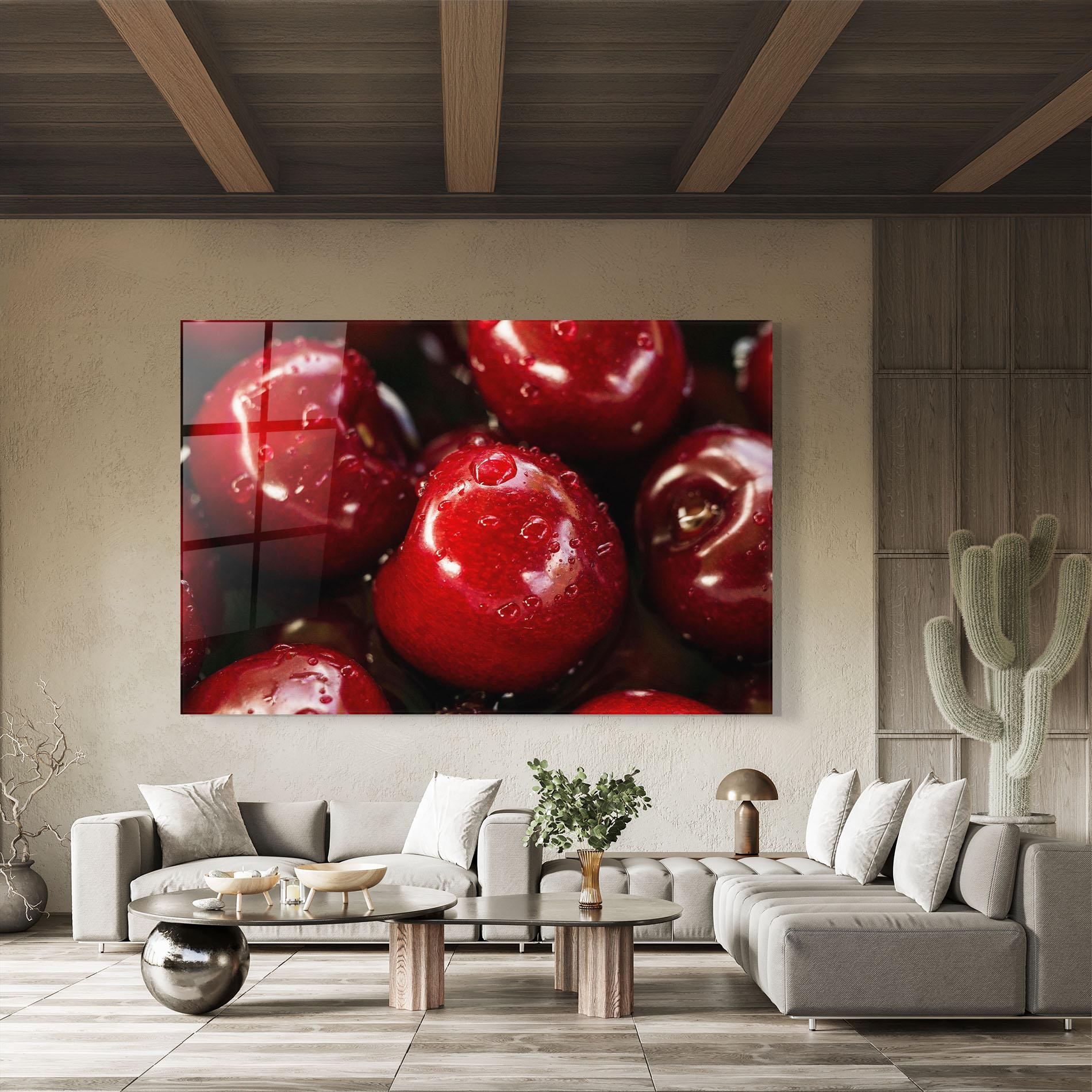 Tablou Sticla Cherries mockup 8