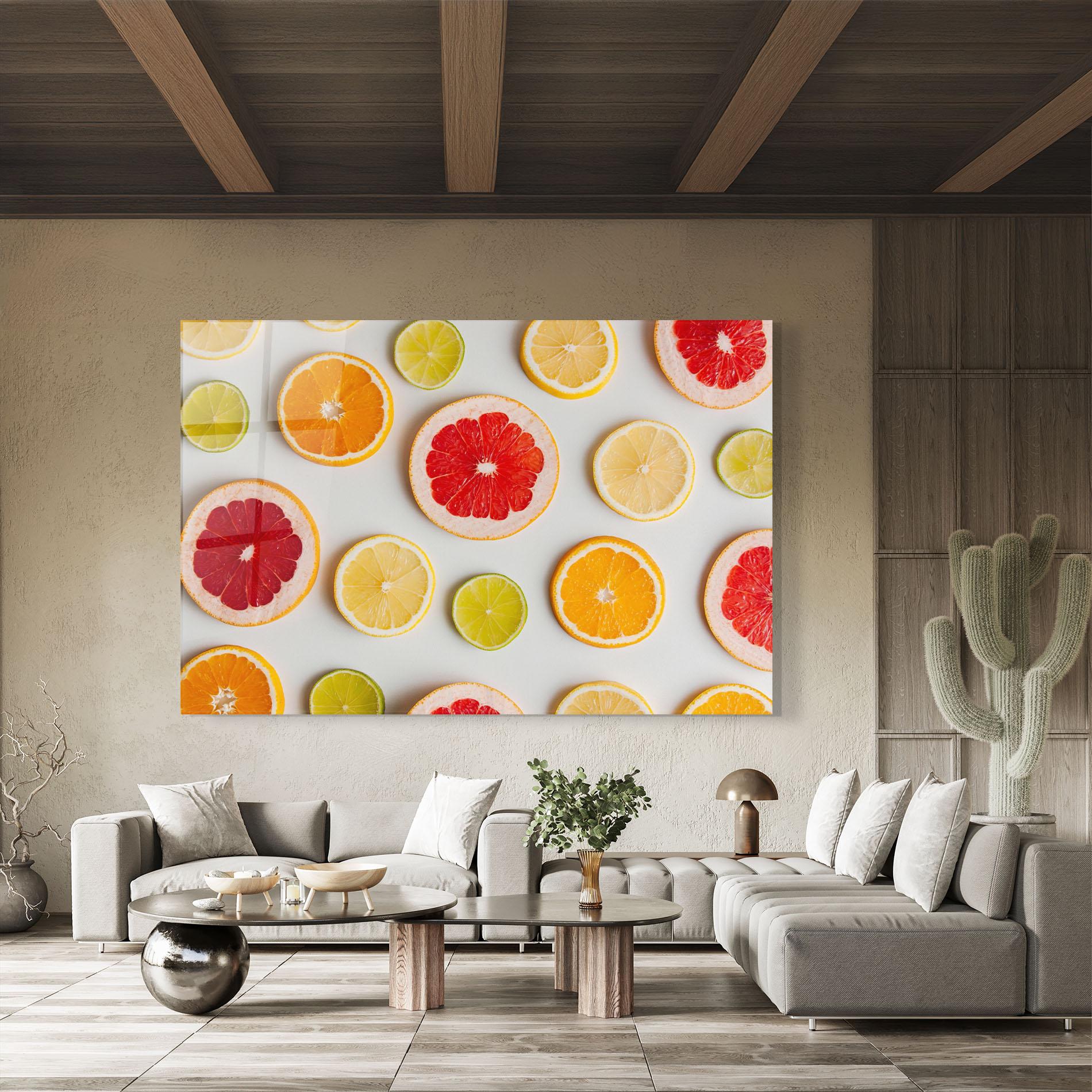 Tablou Sticla Grapefruit Mix mockup 8