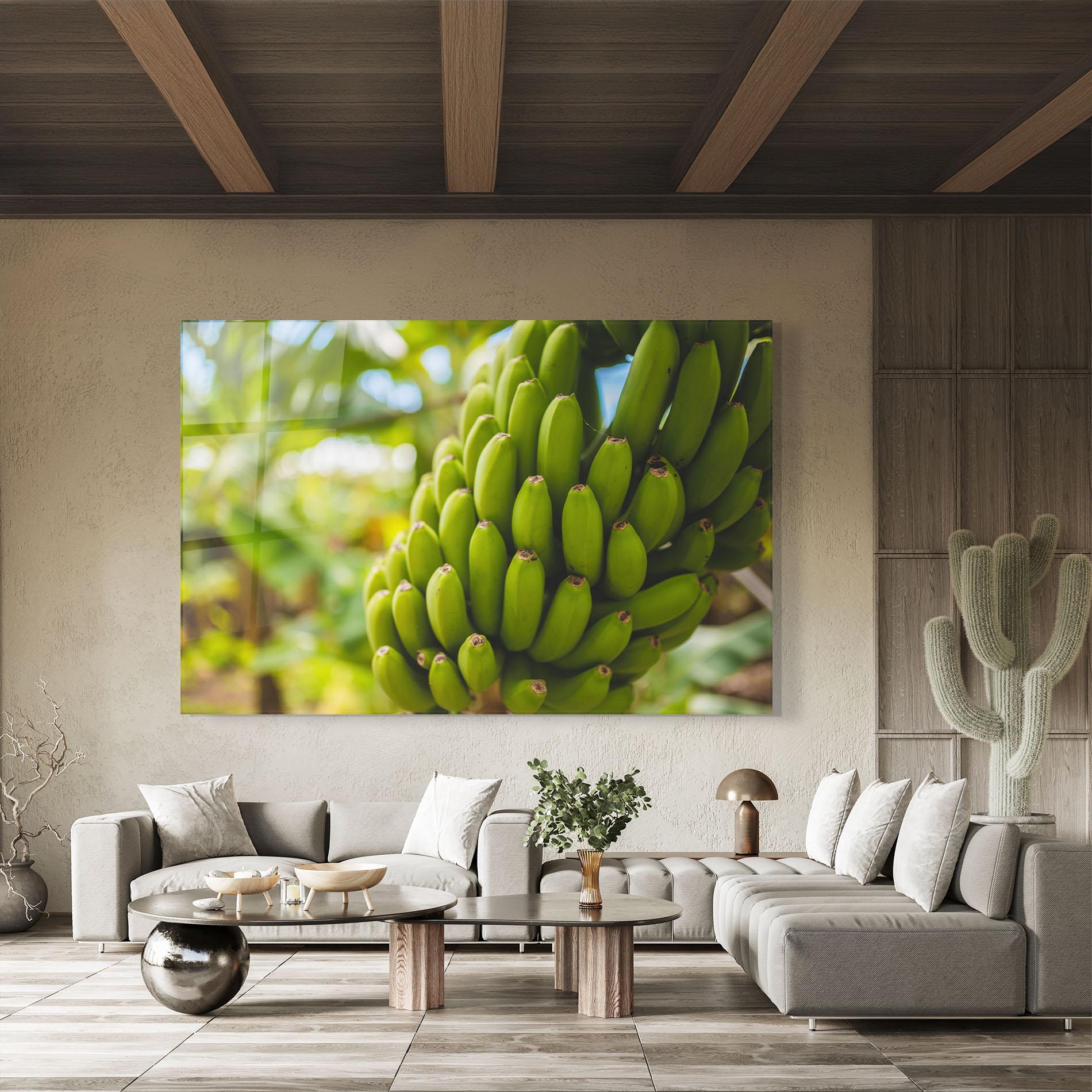 Tablou Sticla Green Banana mockup 8