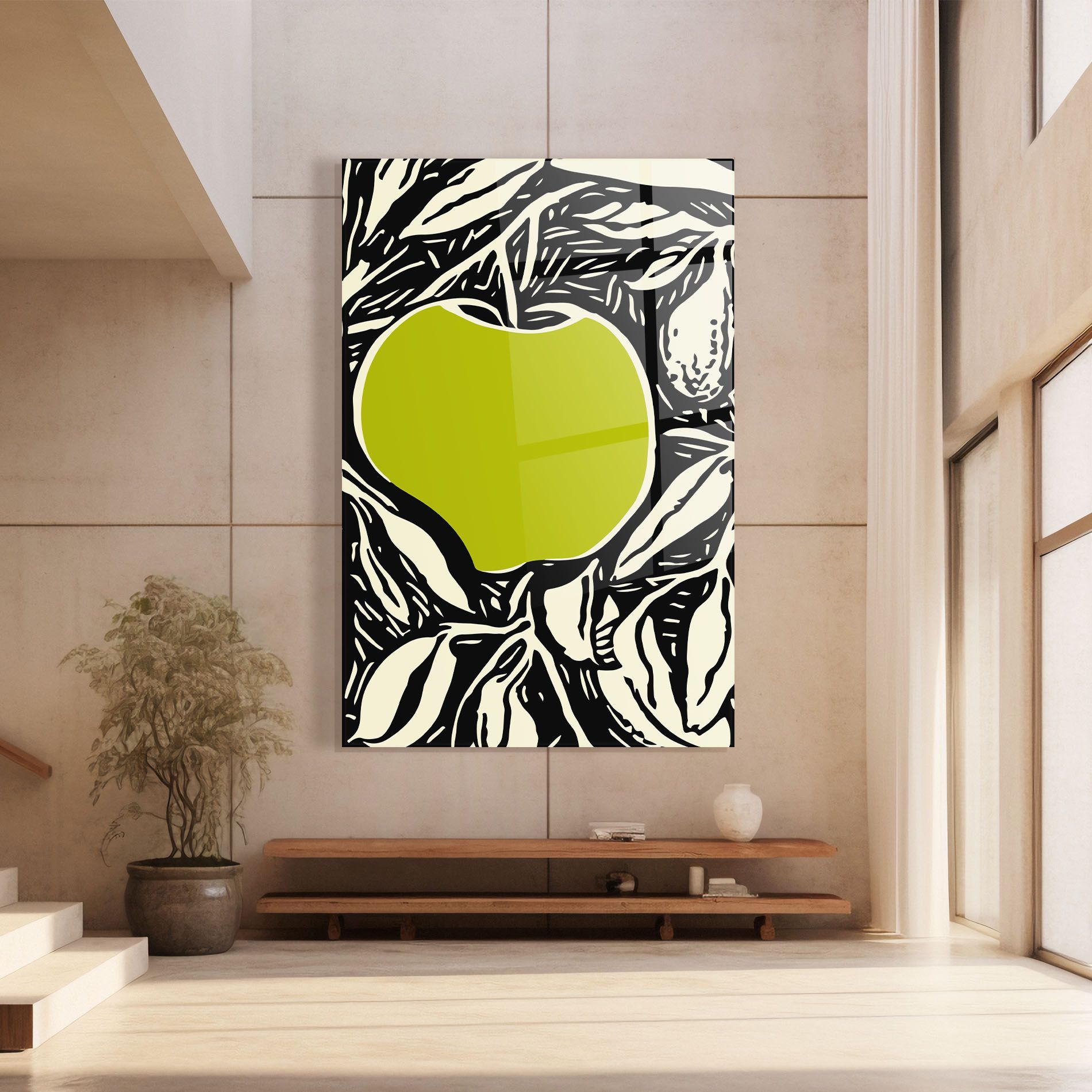 Green Apple mockup 8