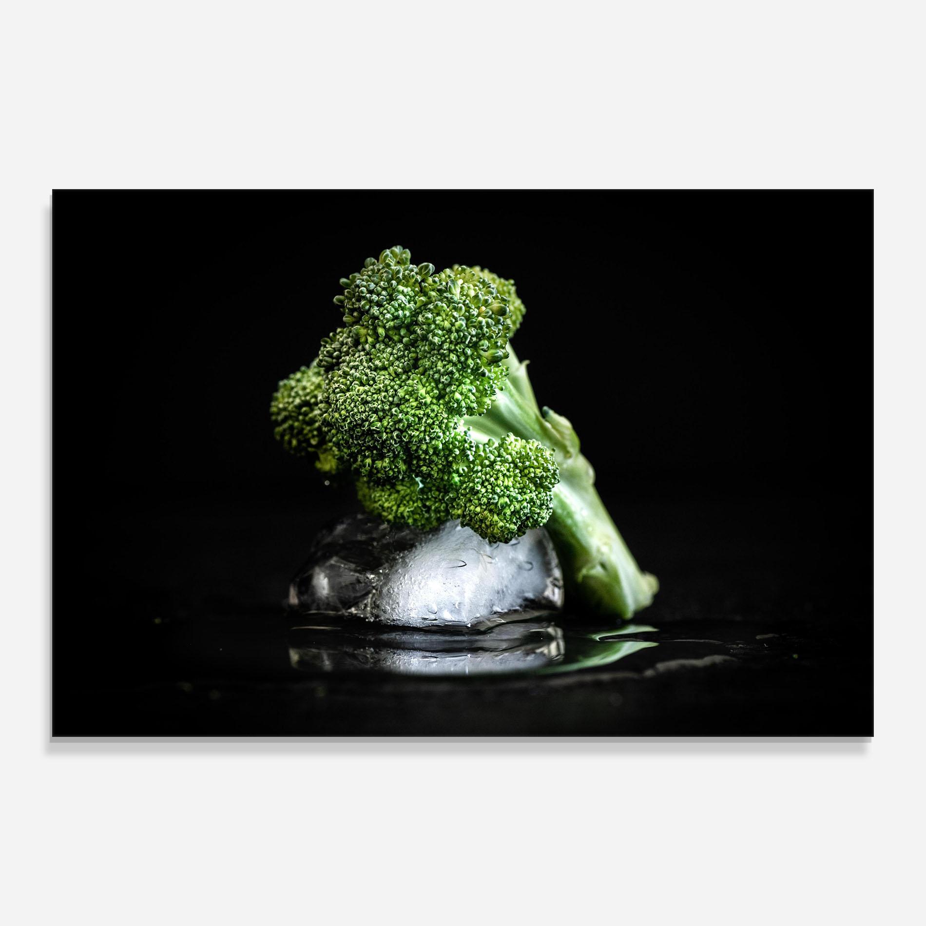 Tablou Sticla Broccoli Water mockup 0