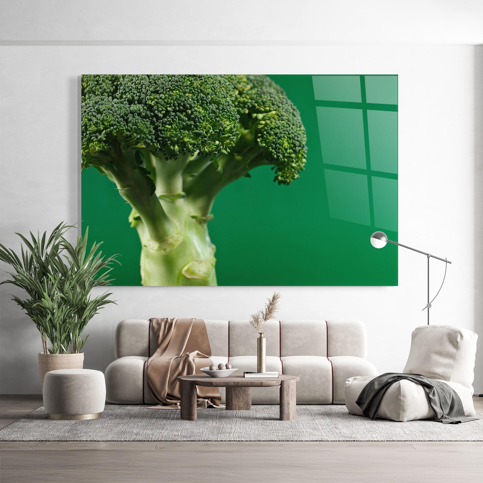Tablou Sticla Broccoli mockup 9