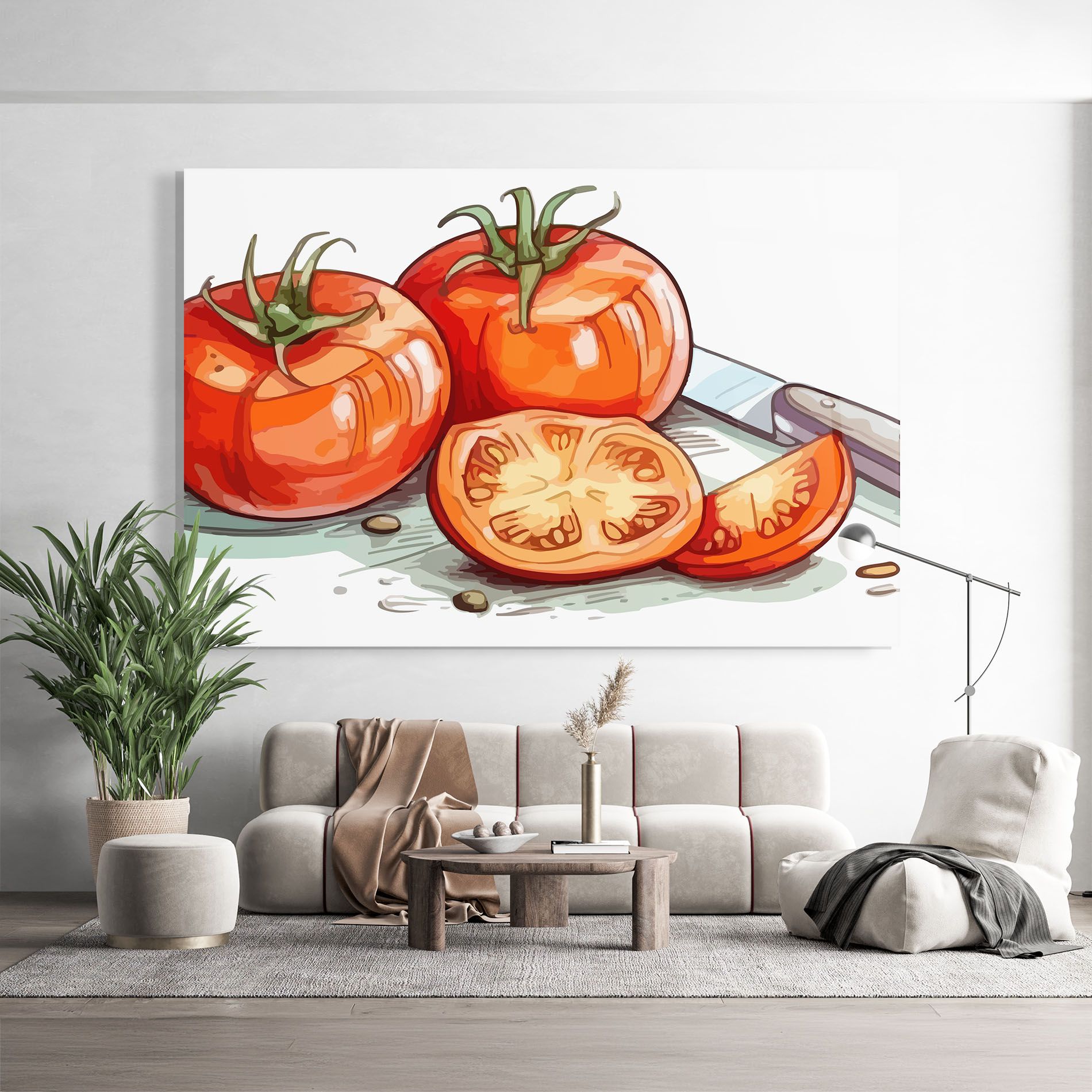 Drawing Tomato Art mockup 9