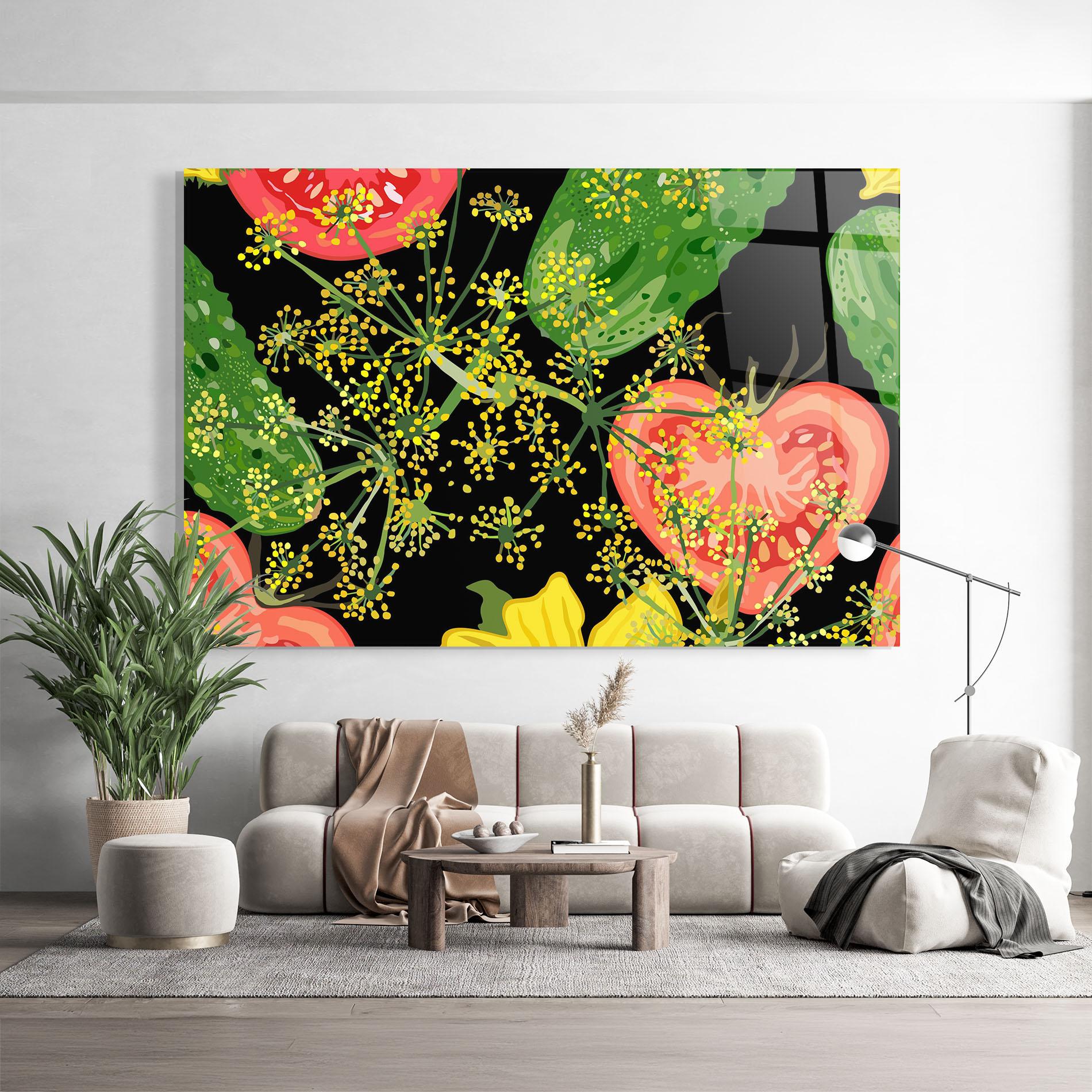 Tablou Sticla Heart Tomato mockup 9