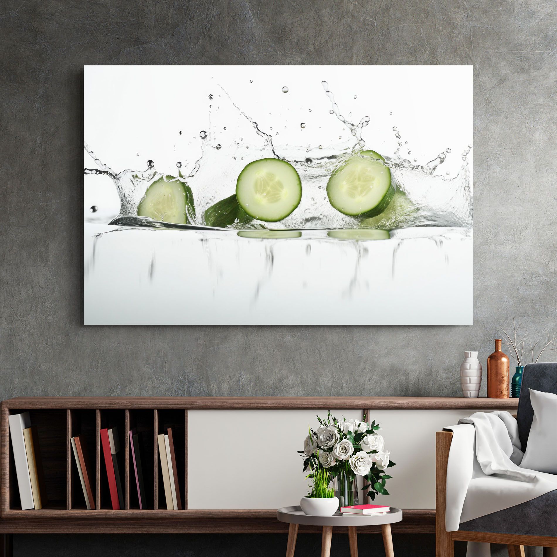 Cucumber Cool Splash mockup 2