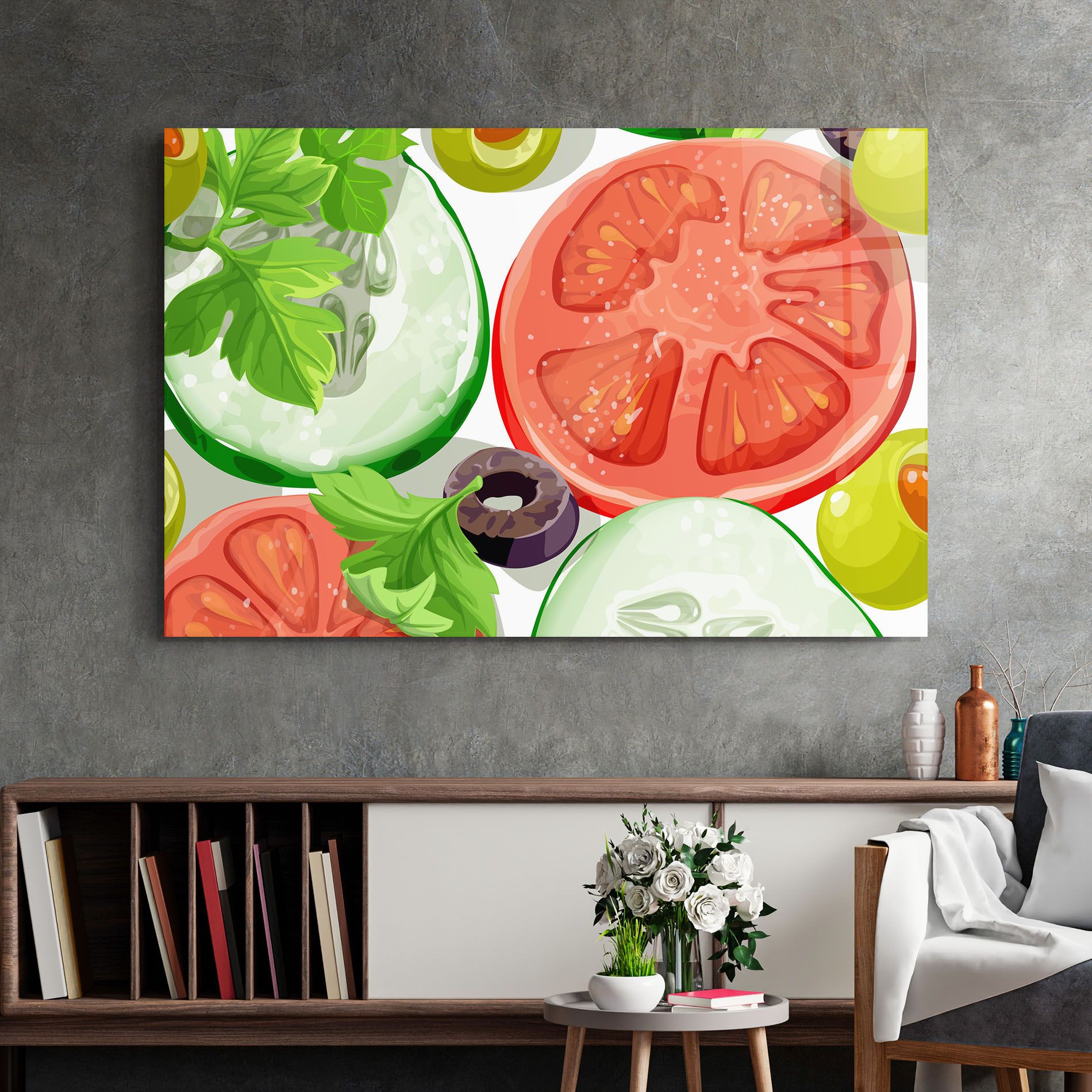 Cucumber Tomatoes mockup 2