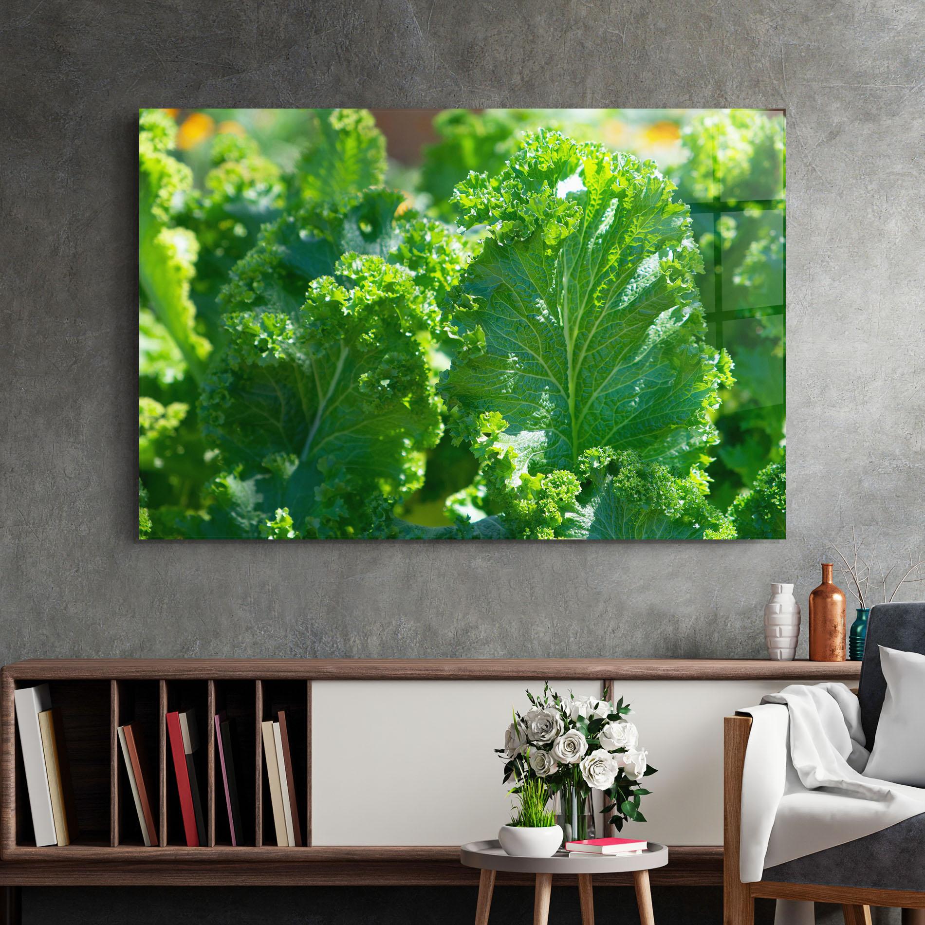 Tablou Sticla Lettuce View mockup 2