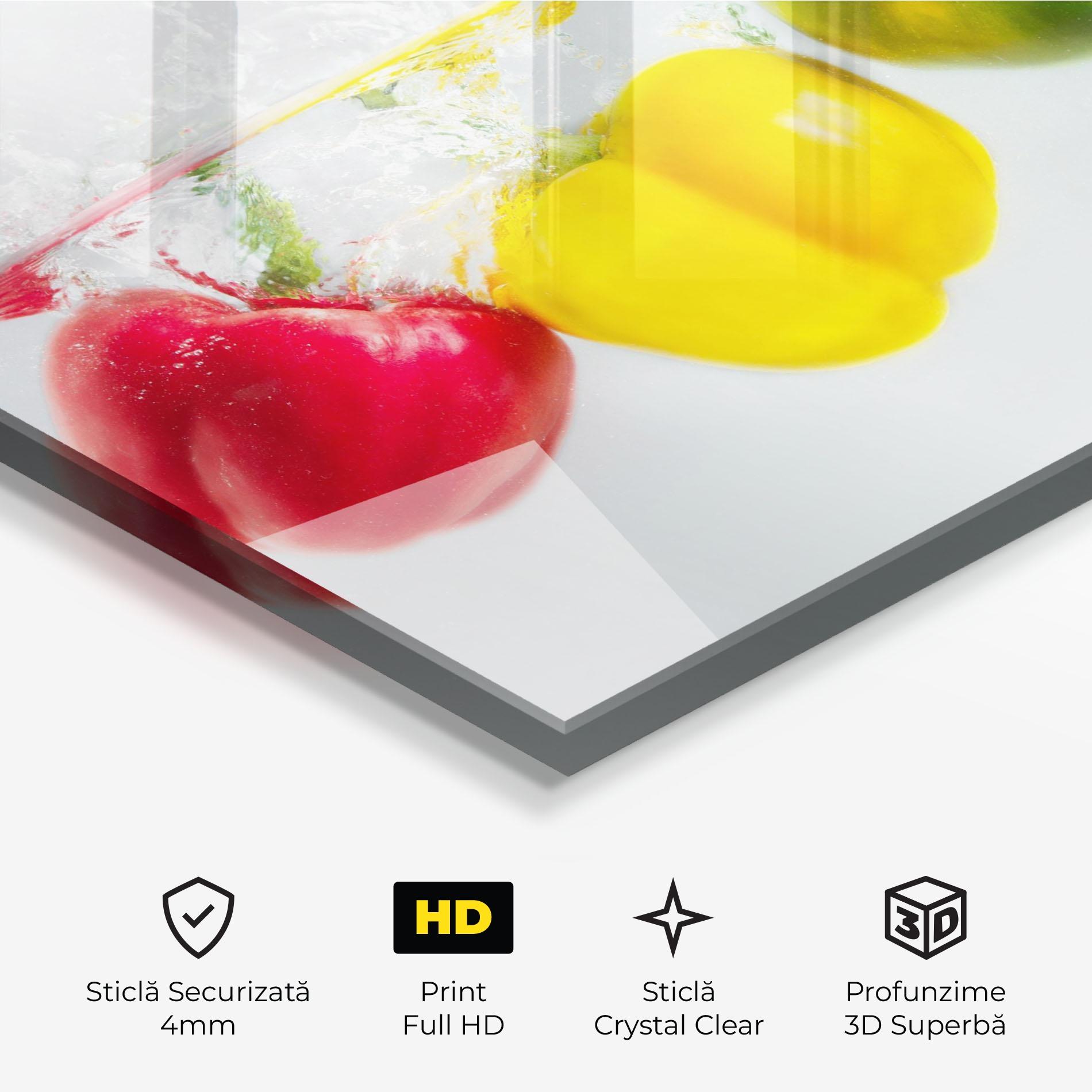 Tablou Sticla Bellpepper In Water mockup 3