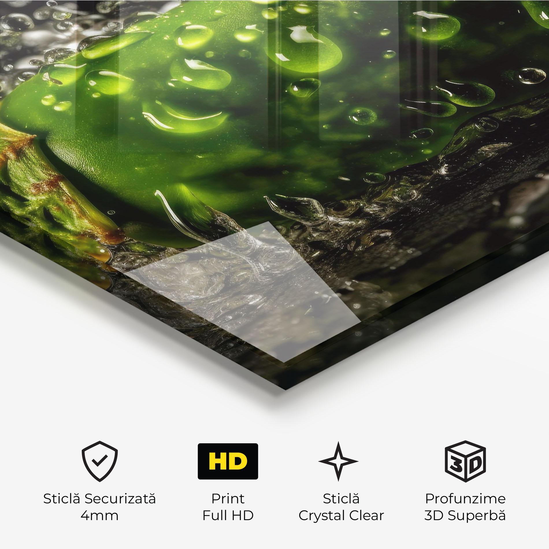 Tablou Sticla Chili Splash mockup 3