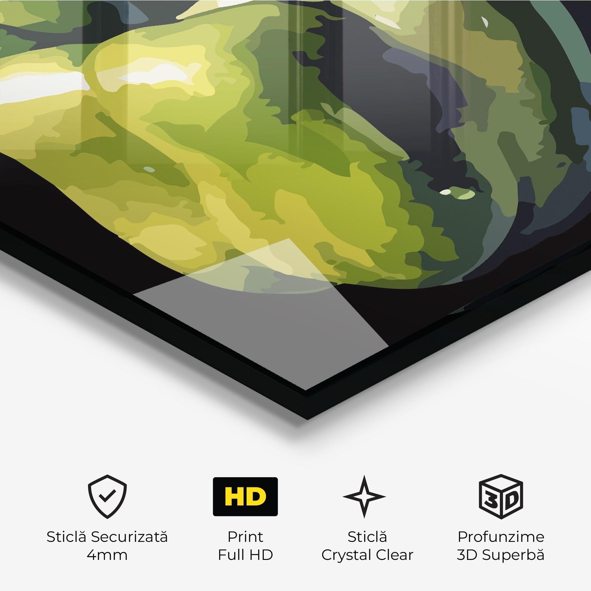 Tablou Sticla Cool Bellpepper mockup 3