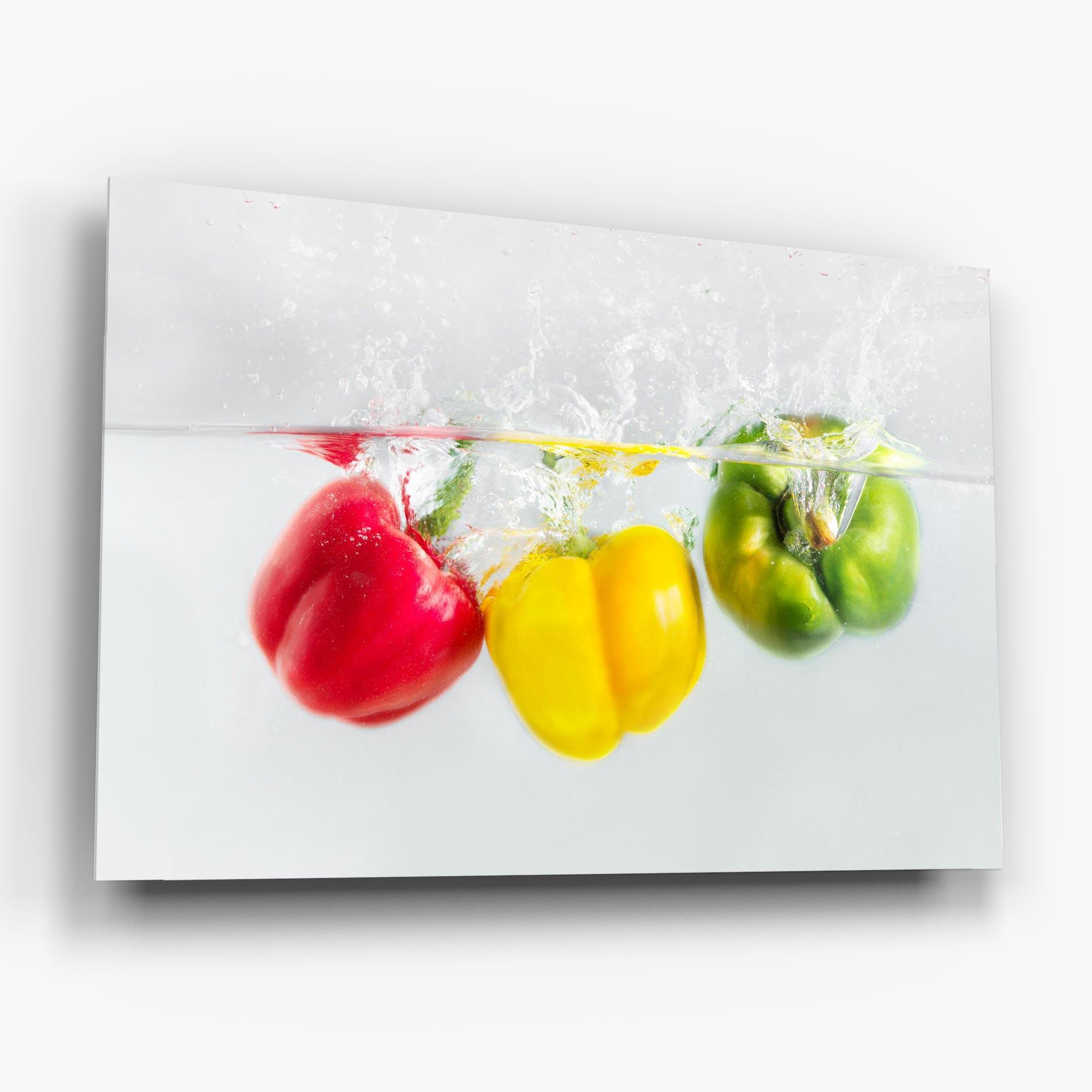 Tablou Sticla Bellpepper In Water mockup 6