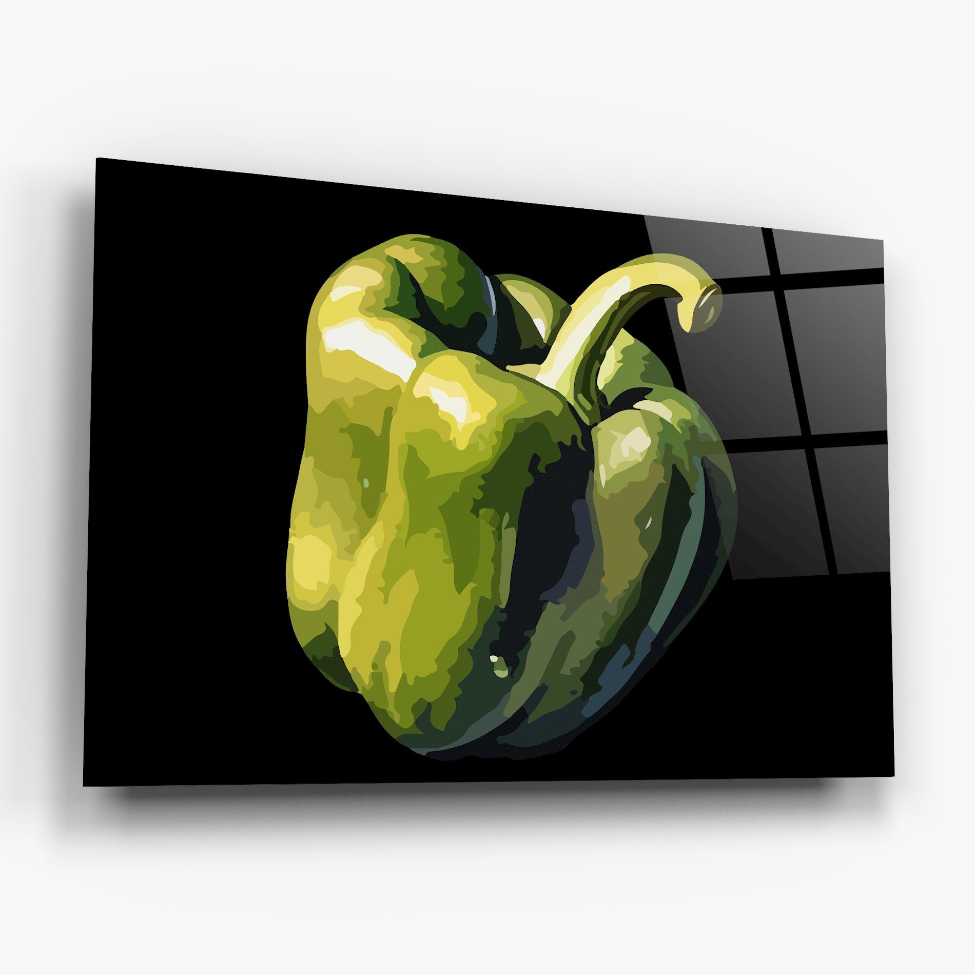 Tablou Sticla Cool Bellpepper mockup 6