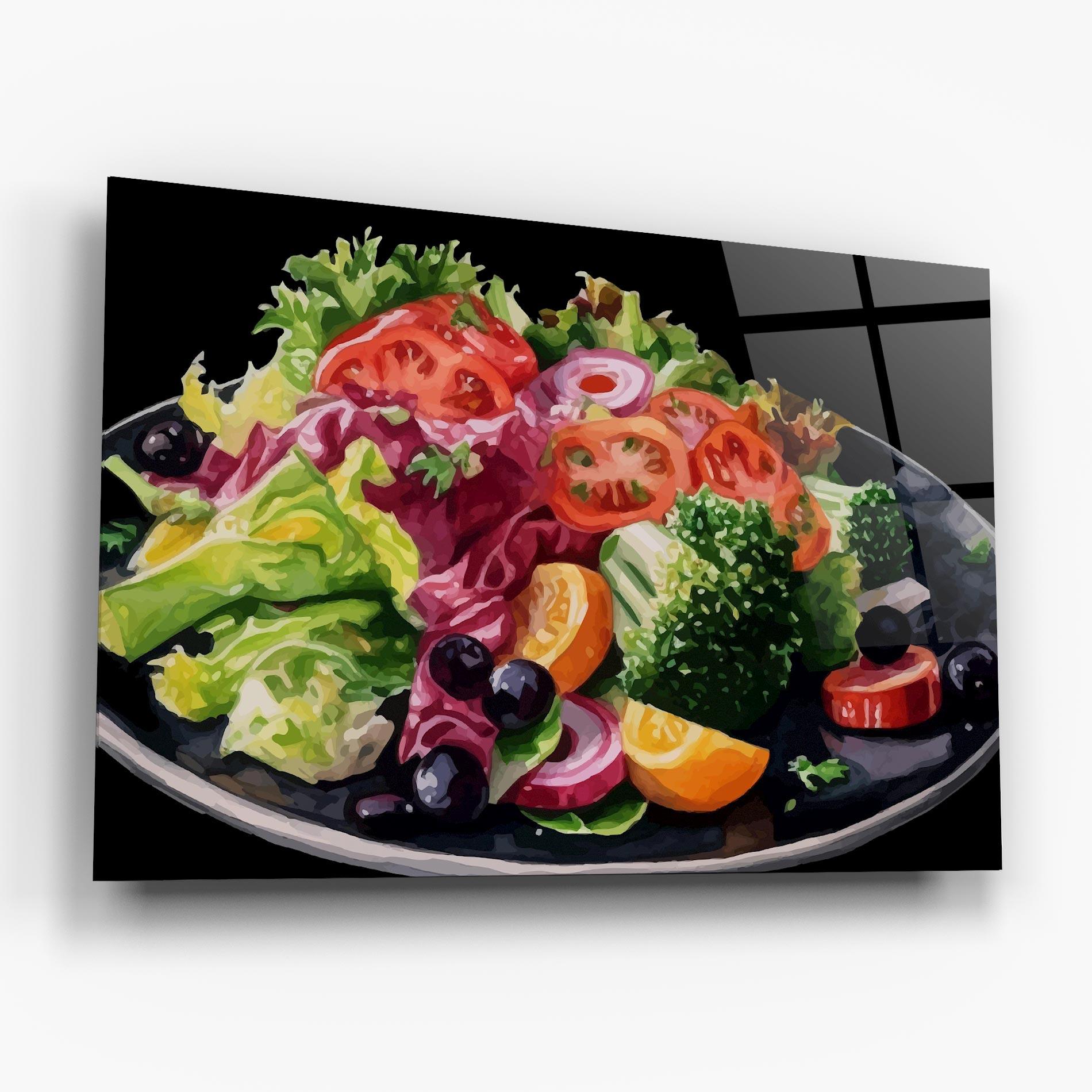 Tablou Sticla Healthy Tomato Food mockup 6